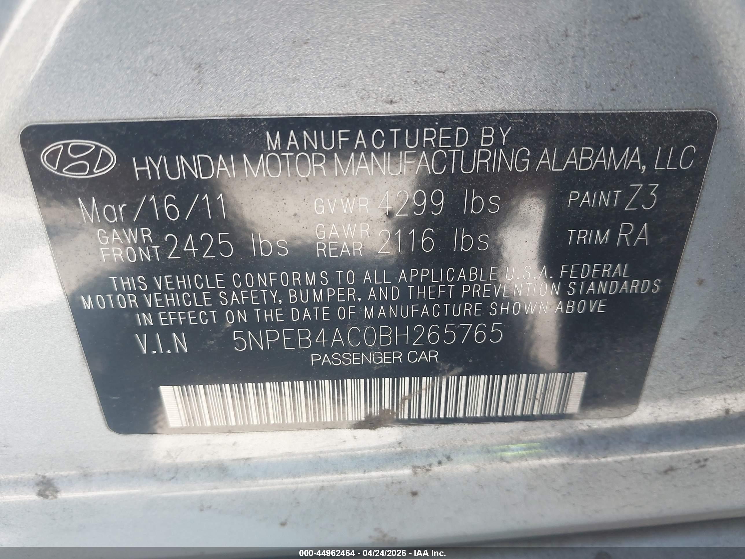 HYUNDAI SONATA image 9
