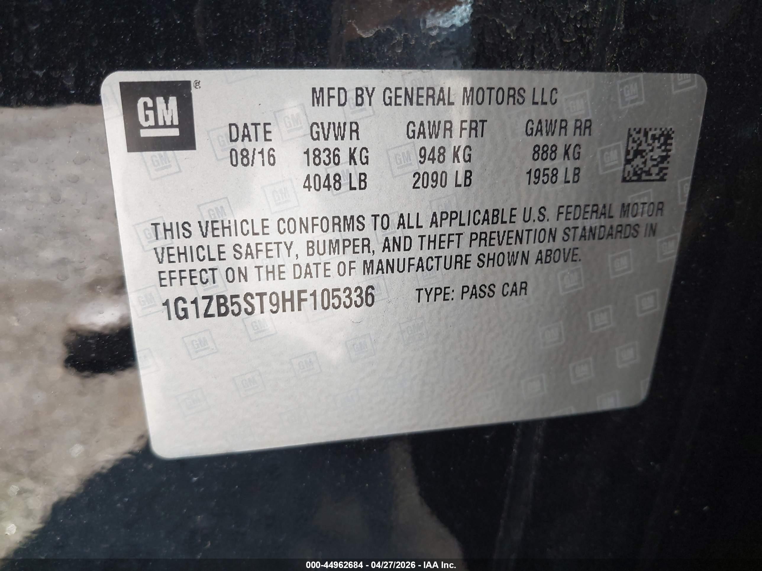 CHEVROLET MALIBU image 9