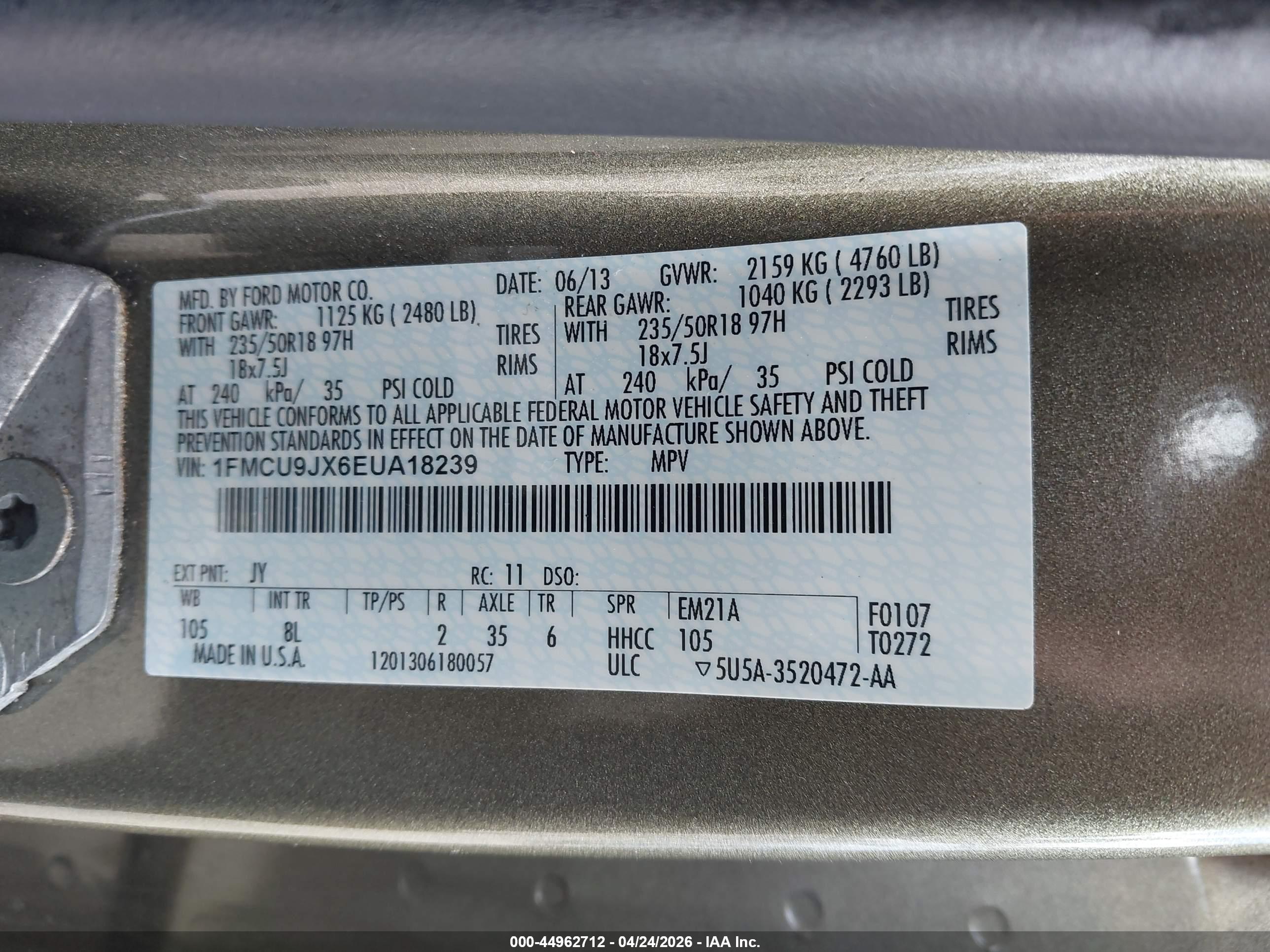 FORD ESCAPE image 9