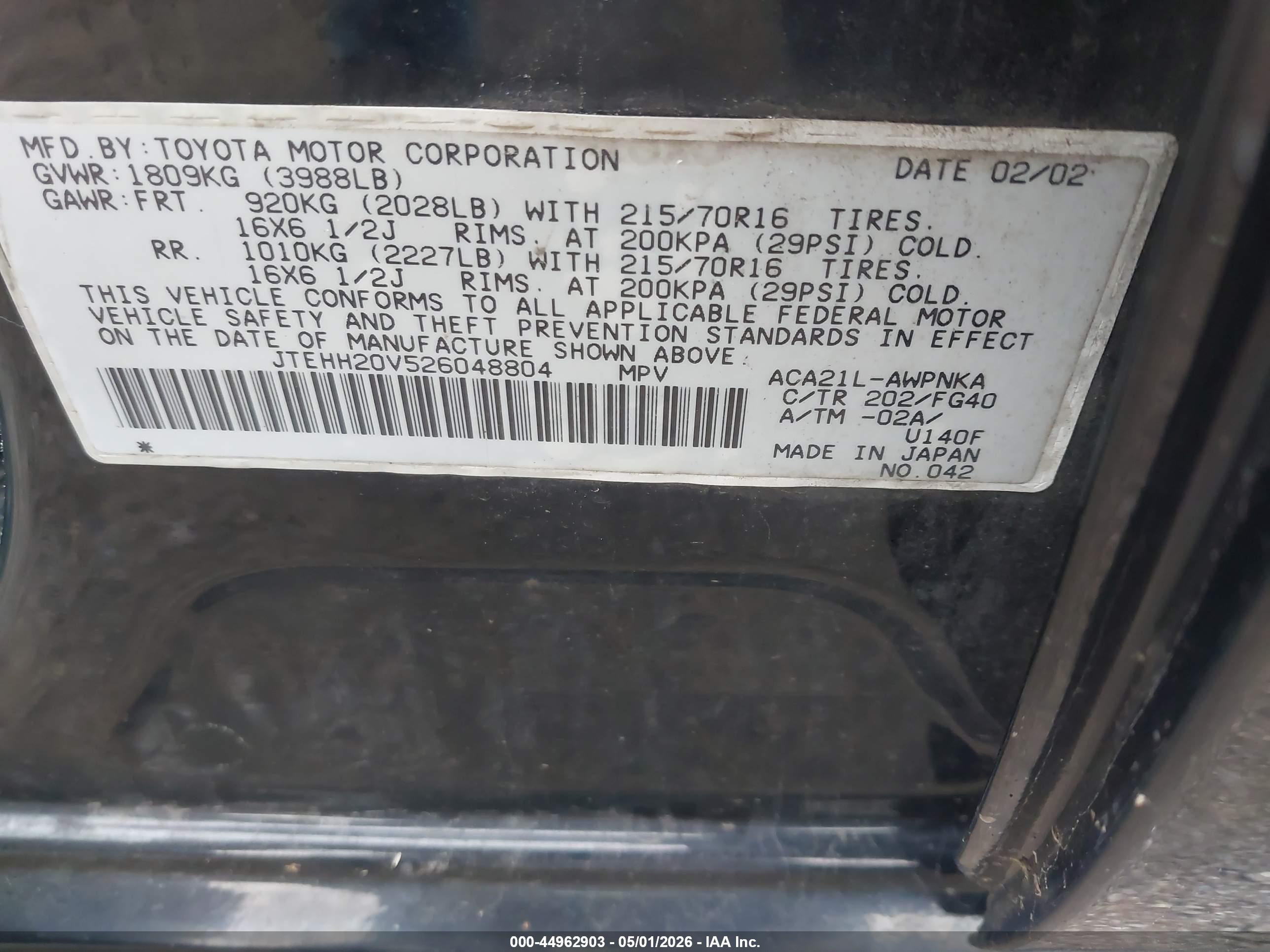 TOYOTA RAV4 image 9