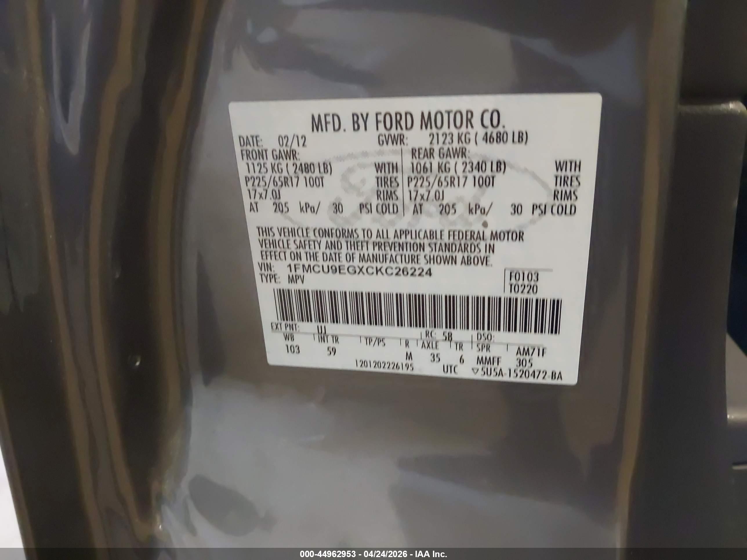FORD ESCAPE image 9