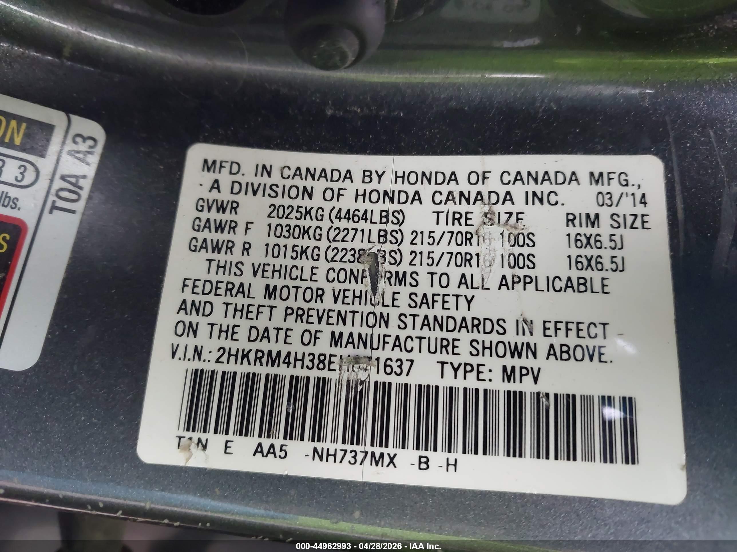 HONDA CR-V image 9