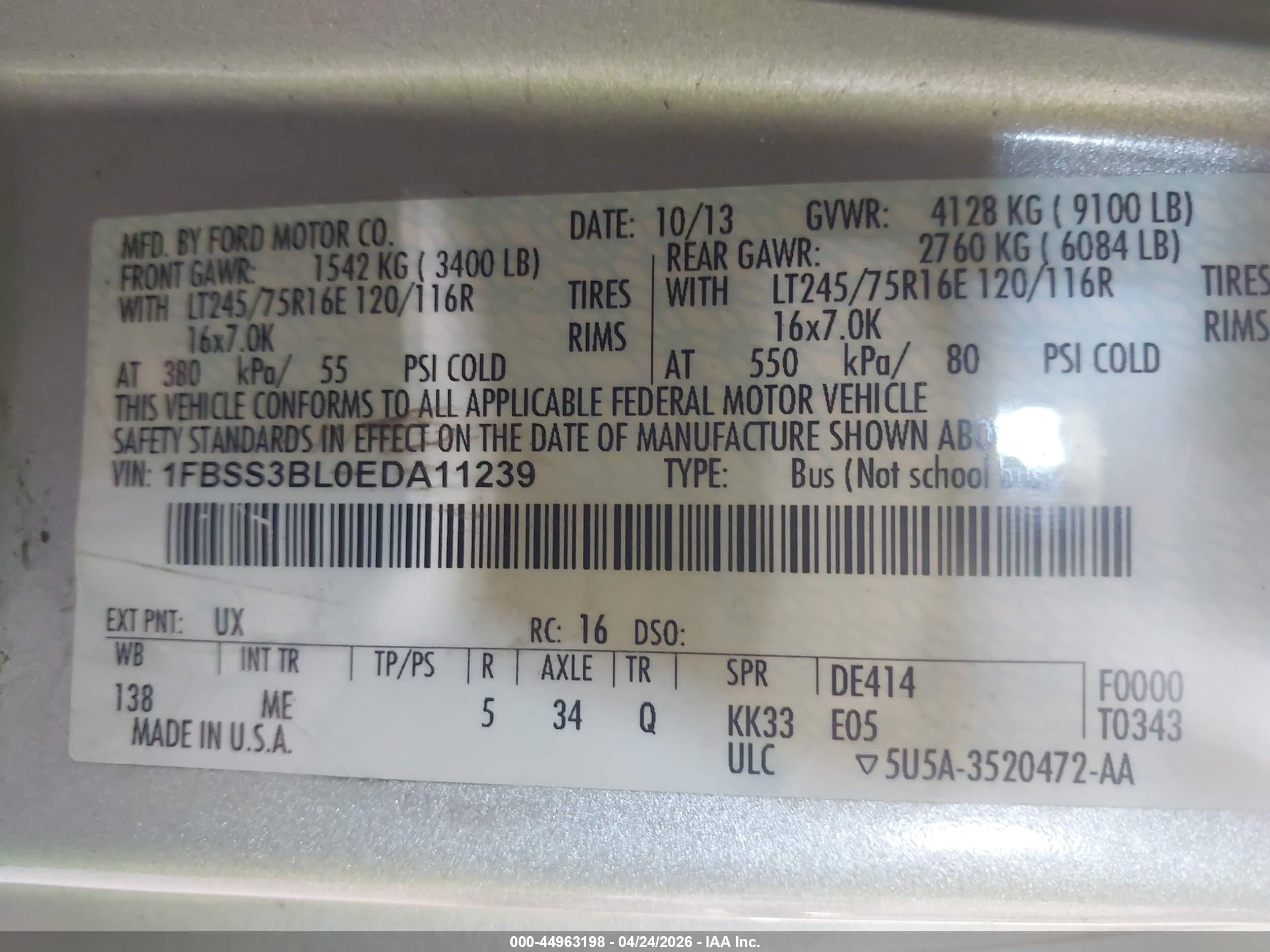 FORD E-350 image 9