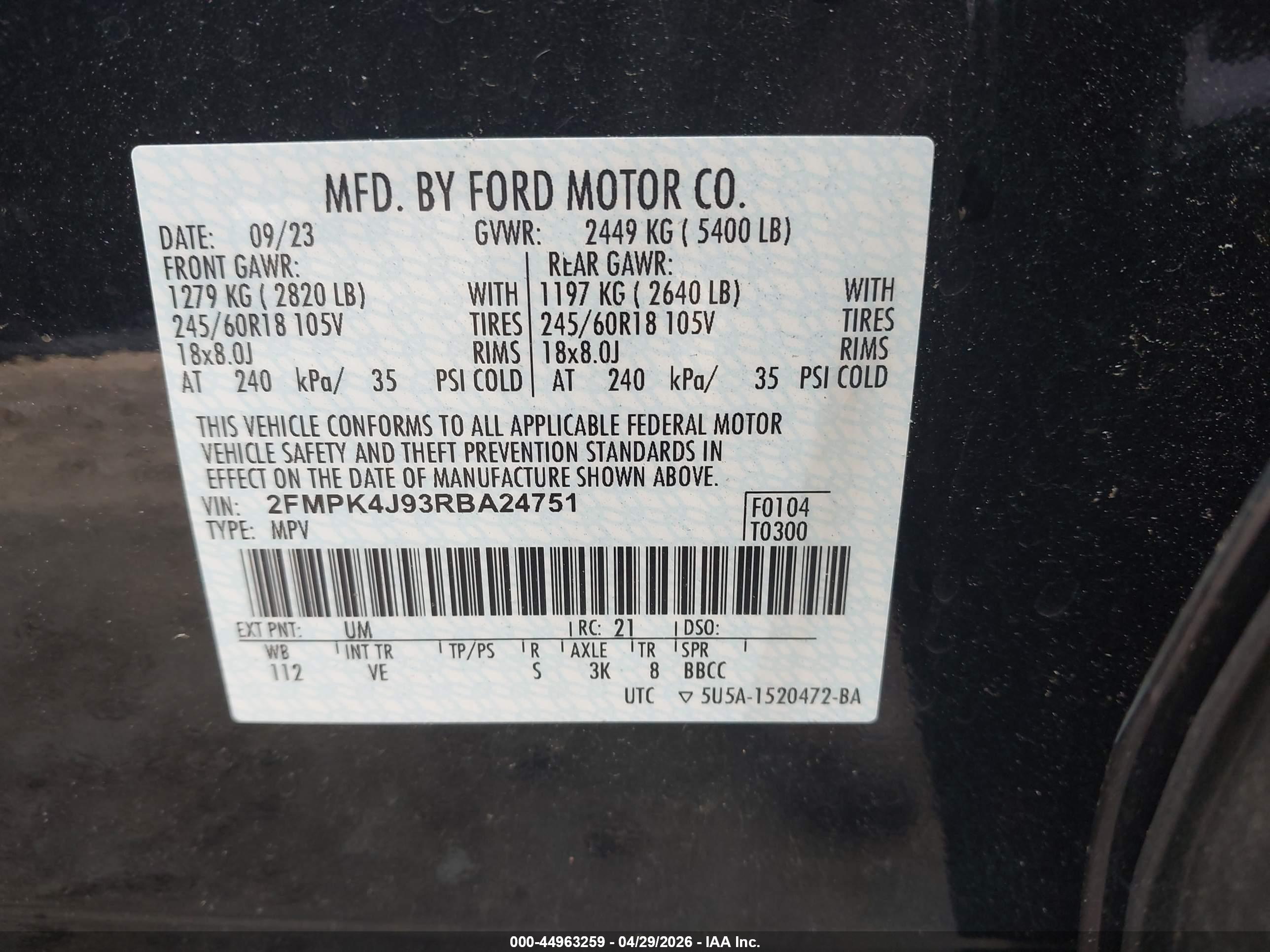 FORD EDGE image 9