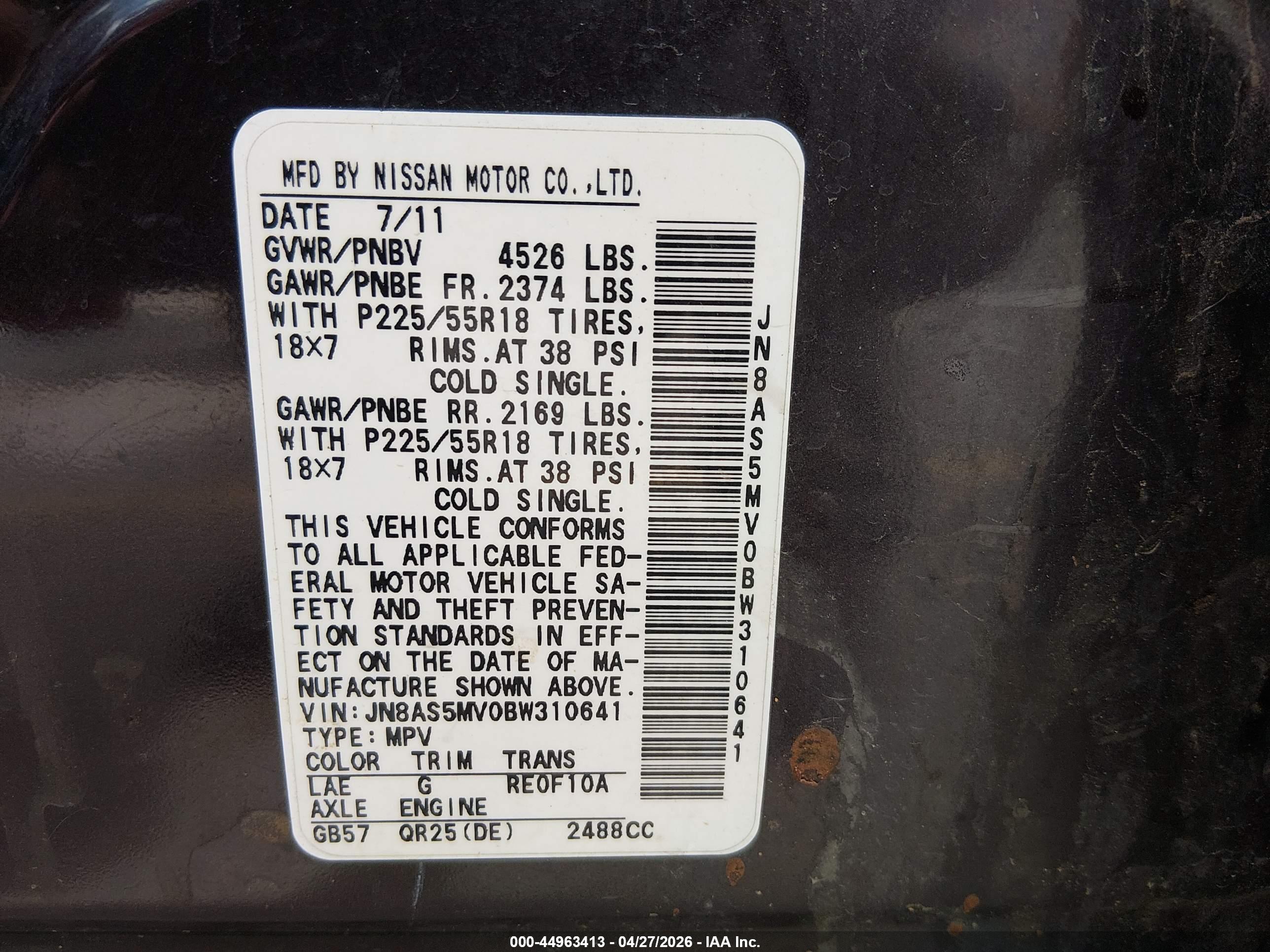 NISSAN ROGUE image 9