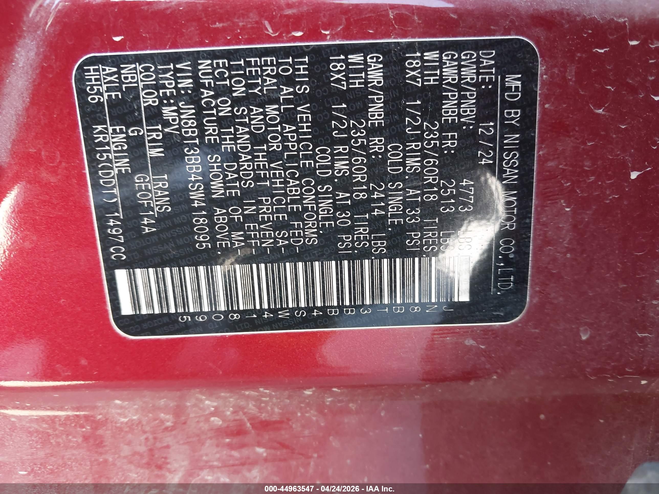 NISSAN ROGUE image 9