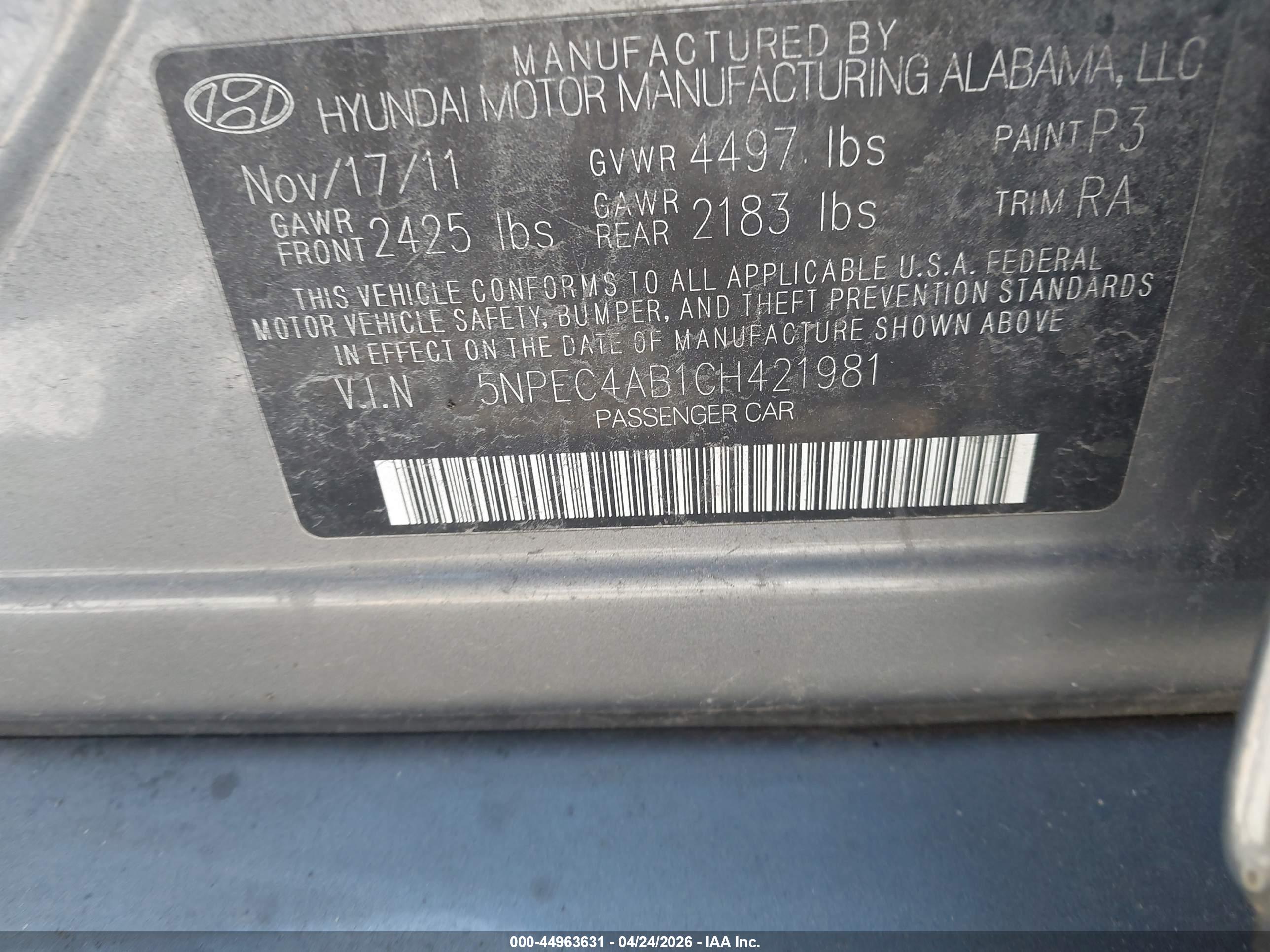 HYUNDAI SONATA image 9