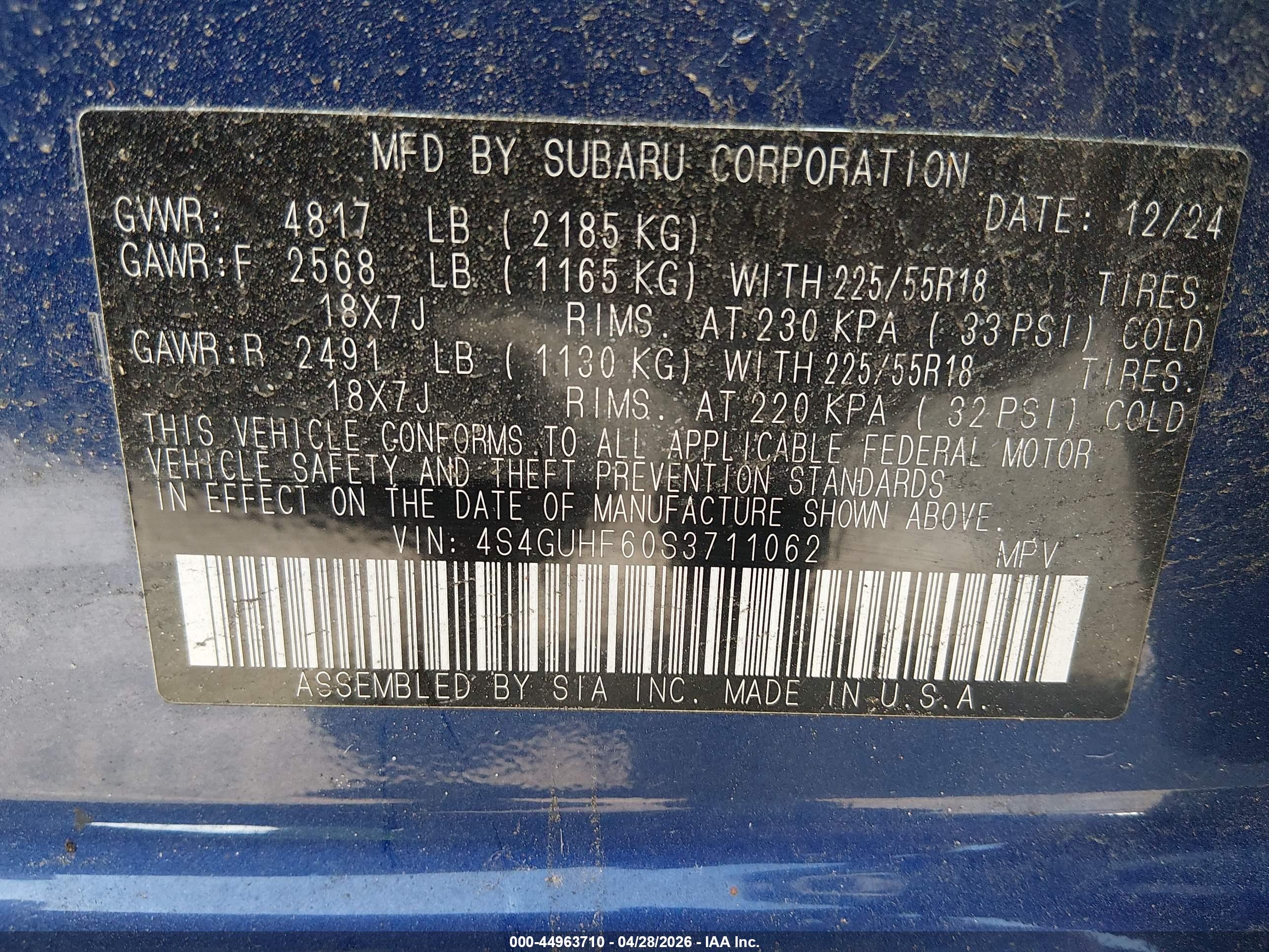 SUBARU CROSSTREK image 9