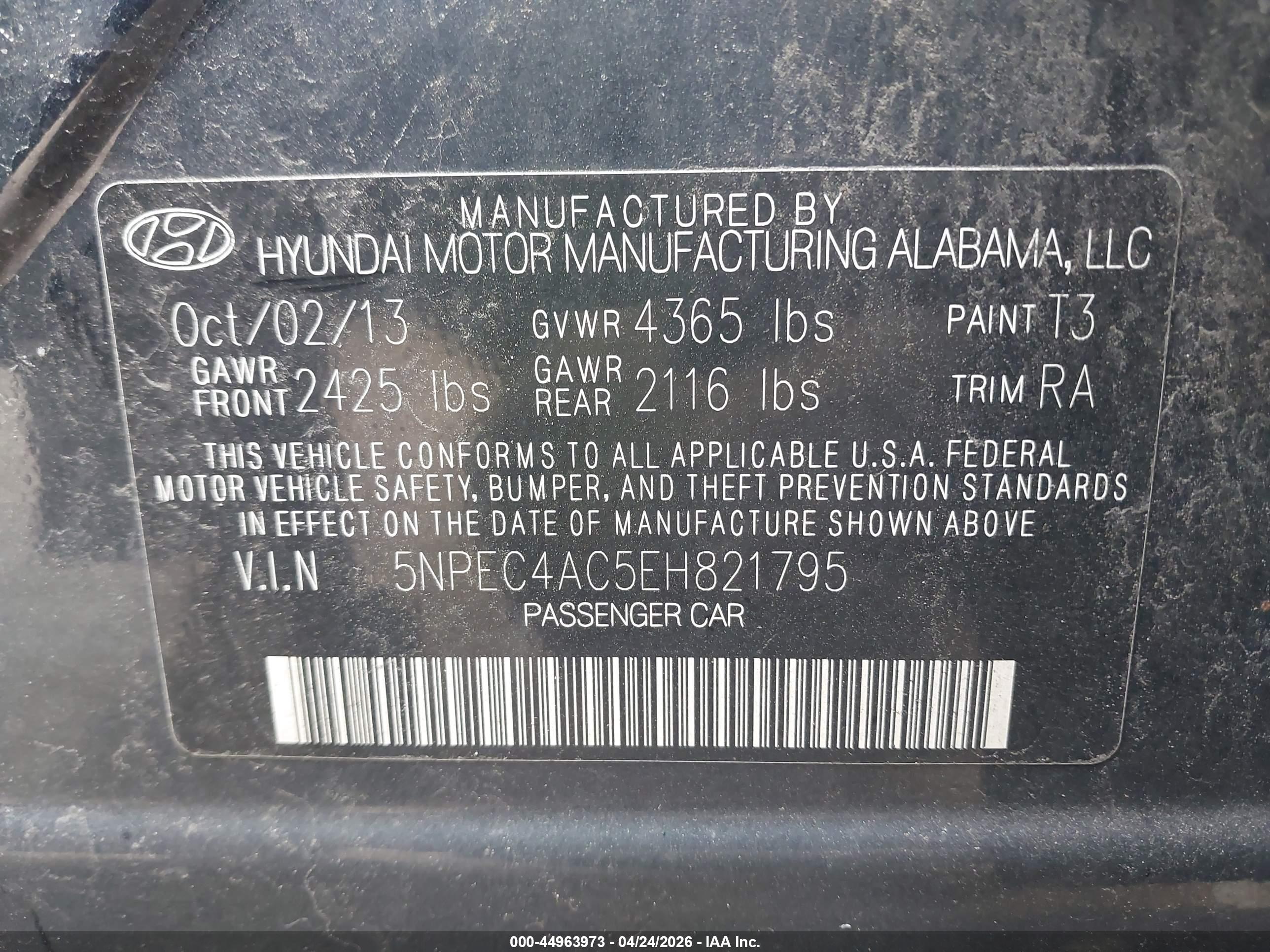 HYUNDAI SONATA image 9