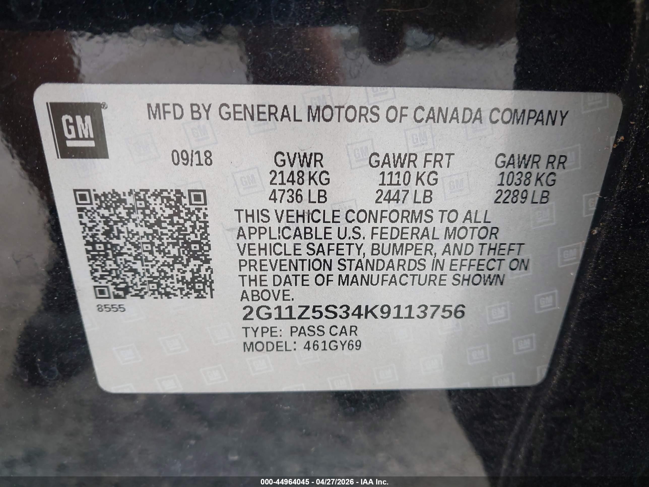 CHEVROLET IMPALA image 9