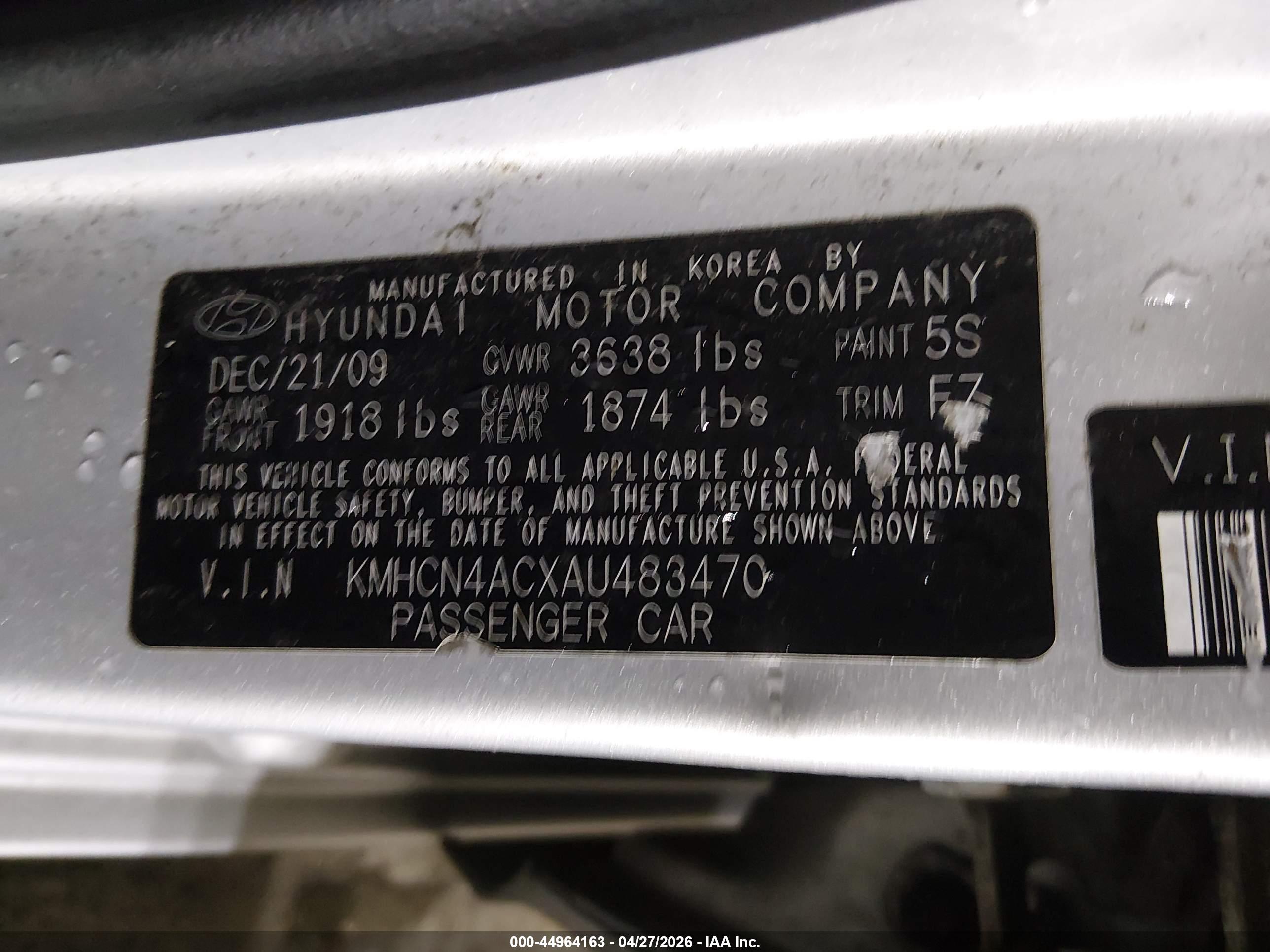 HYUNDAI ACCENT image 9