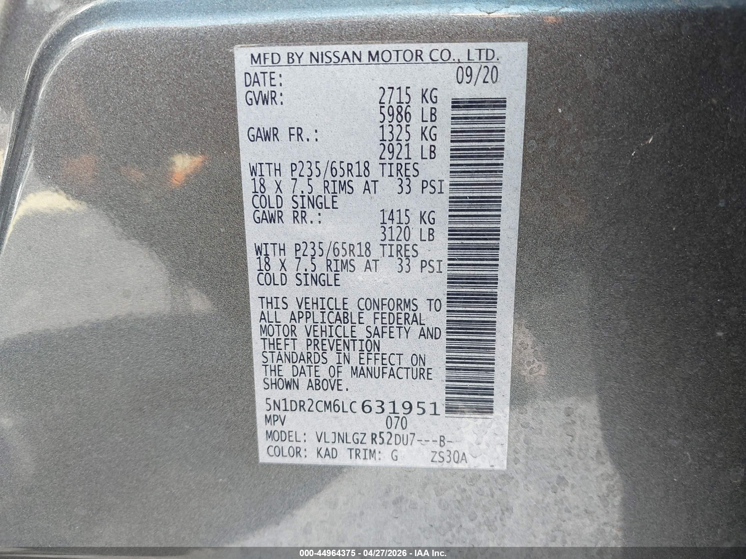NISSAN PATHFINDER image 9