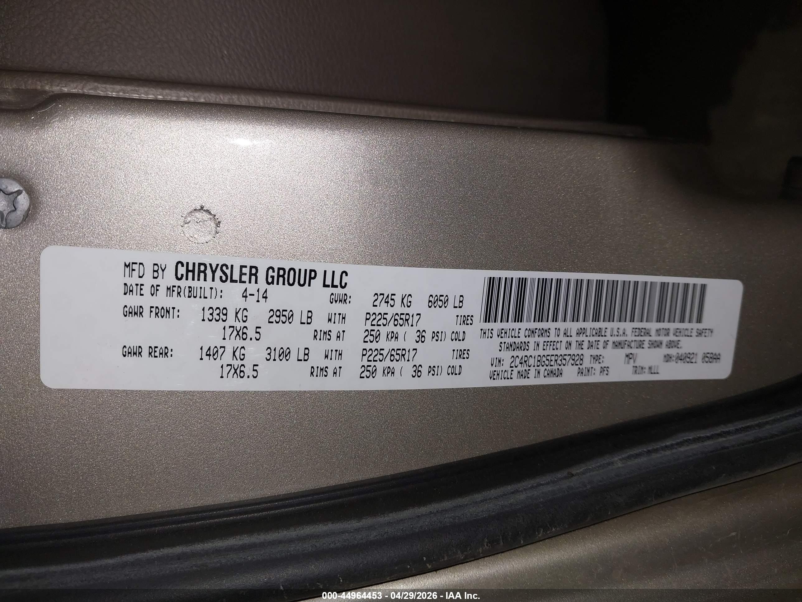 CHRYSLER TOWN image 9