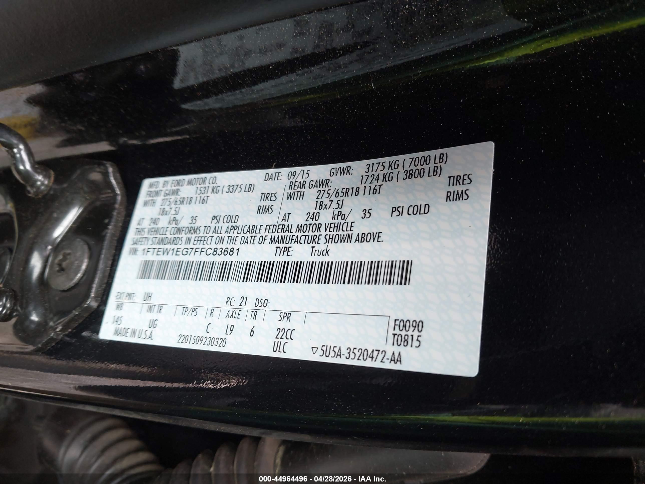 FORD F-150 image 9