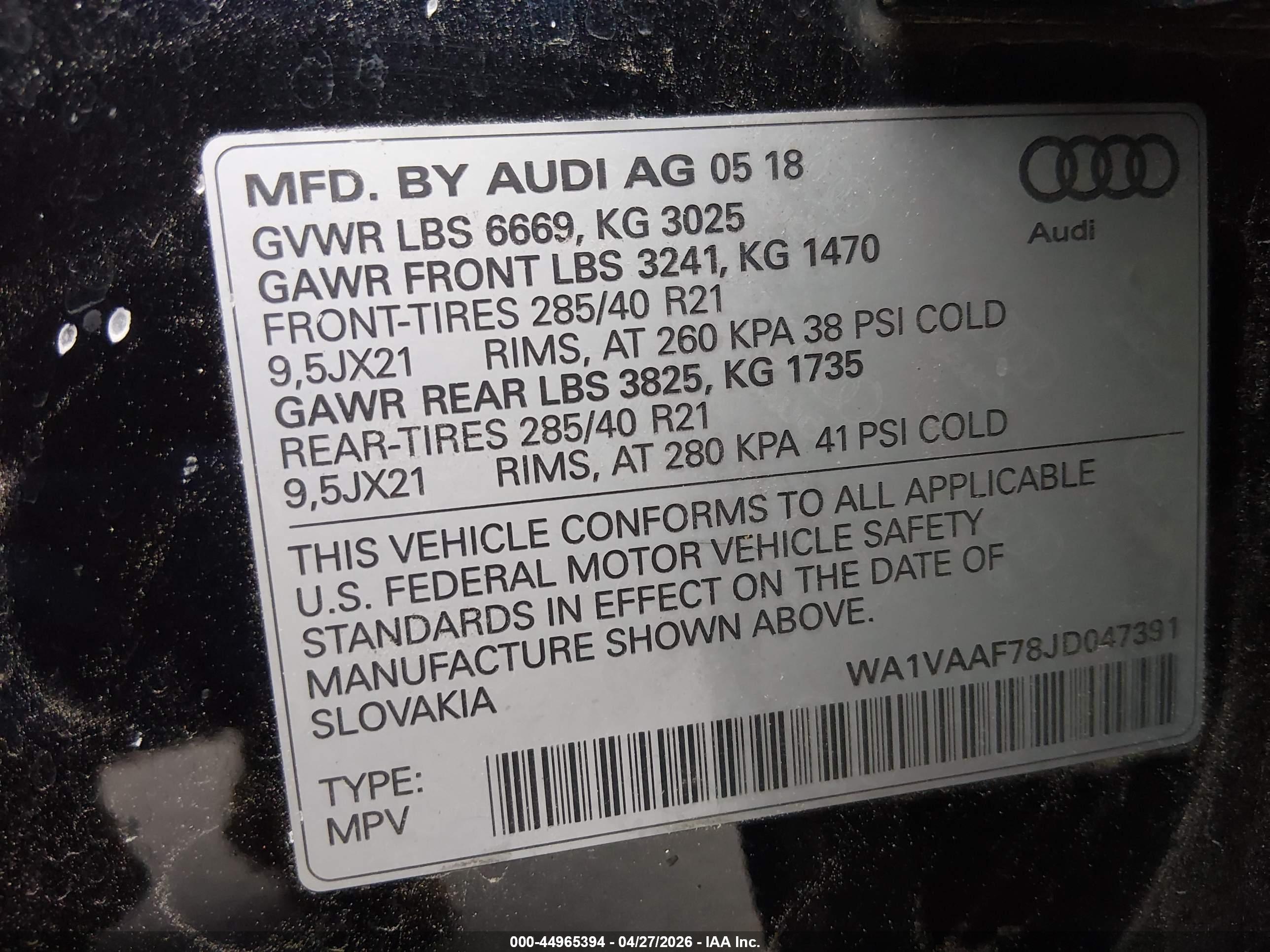 AUDI Q7 image 9