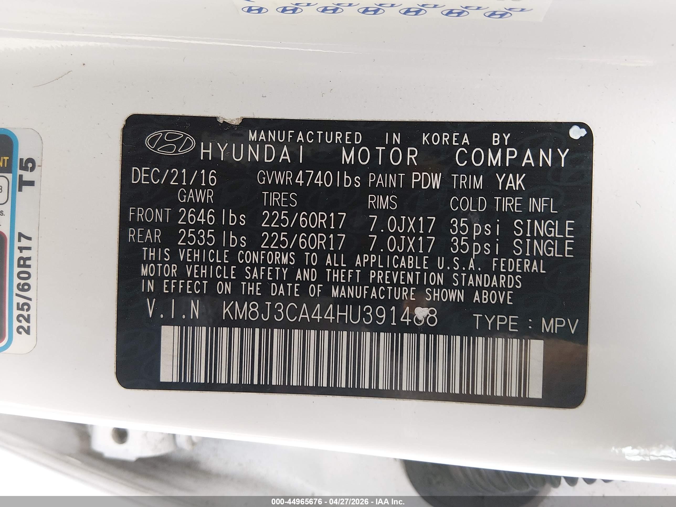 HYUNDAI TUCSON image 9