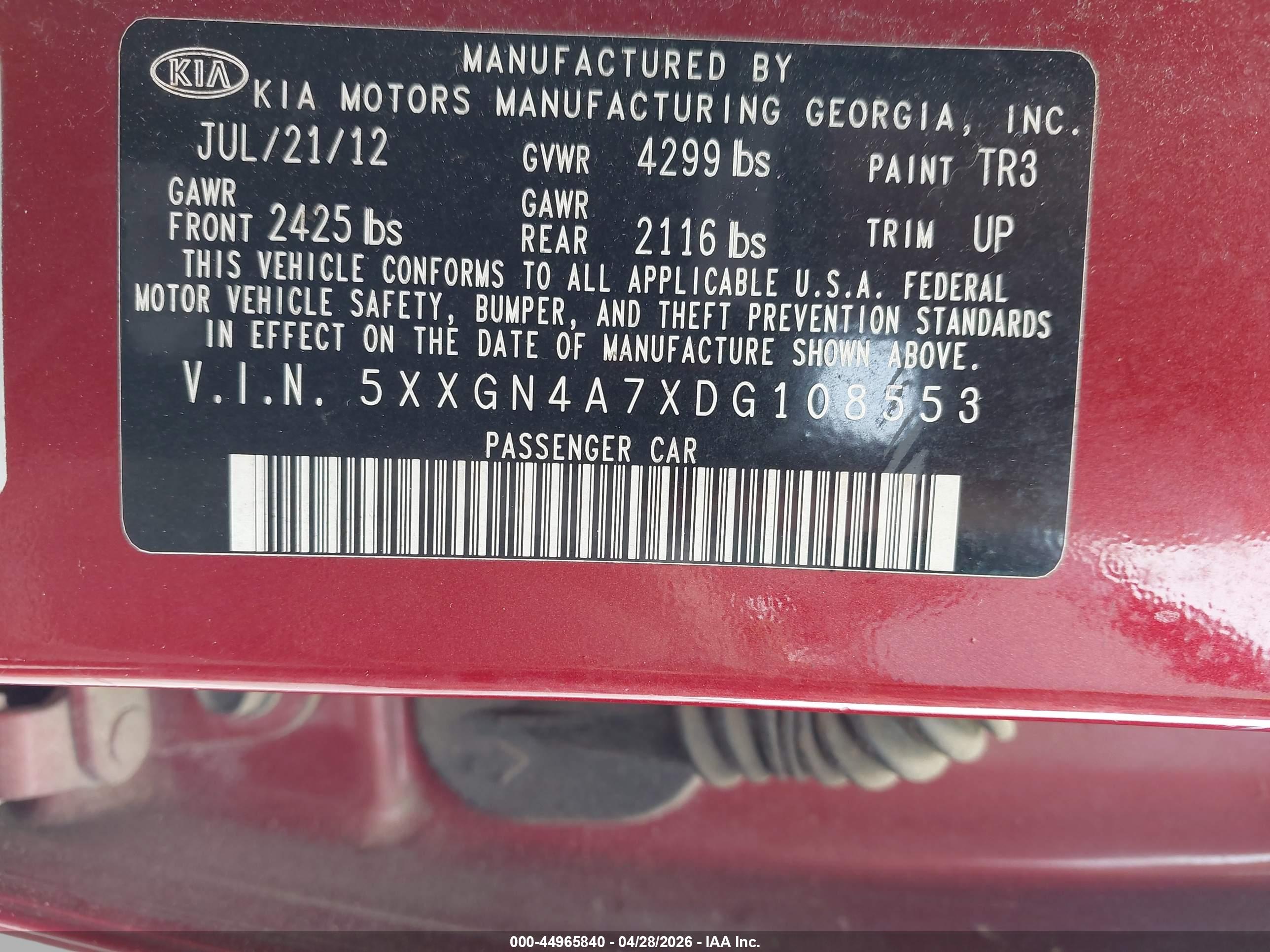 KIA OPTIMA image 9