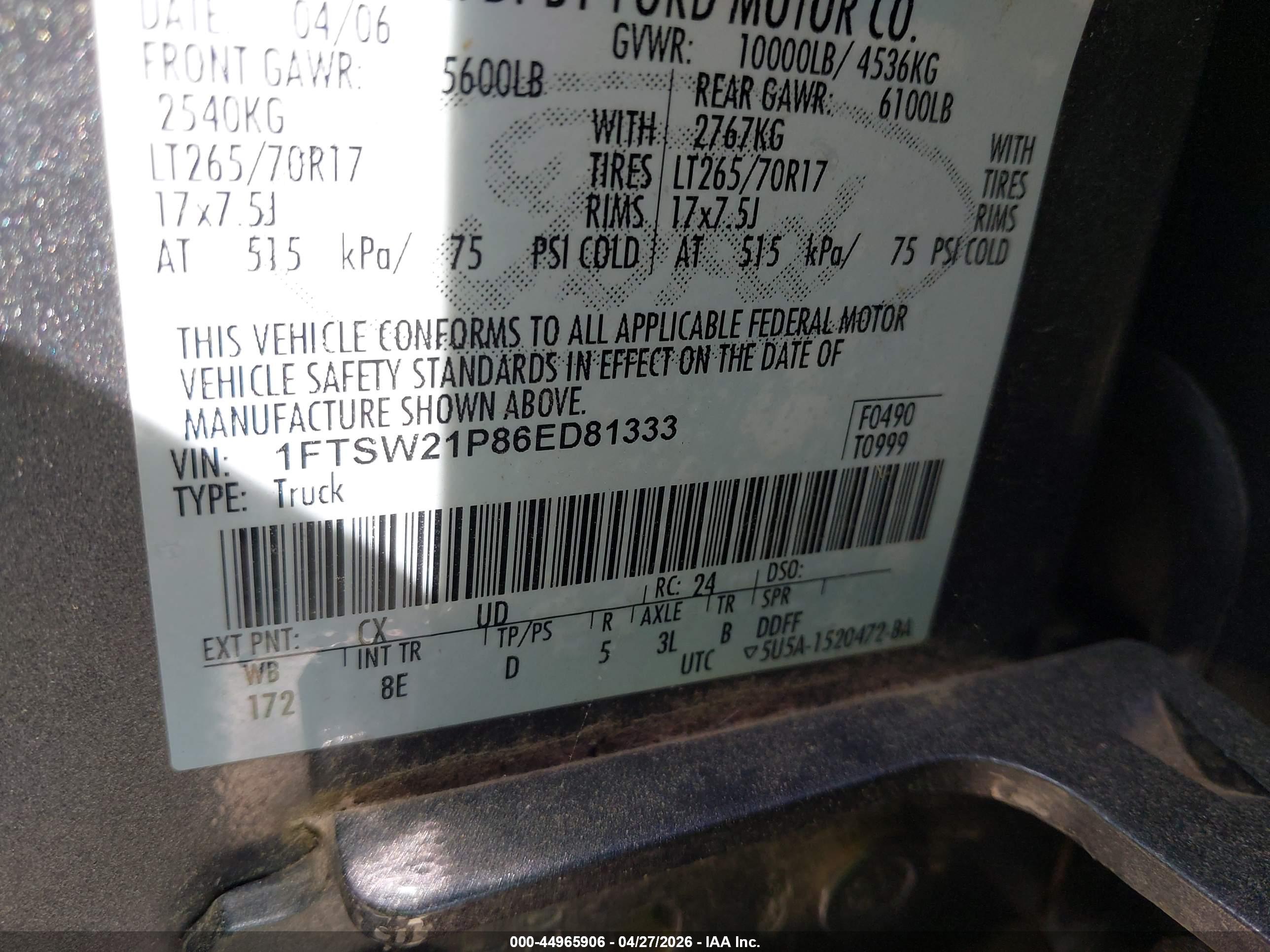 FORD F-250 image 9