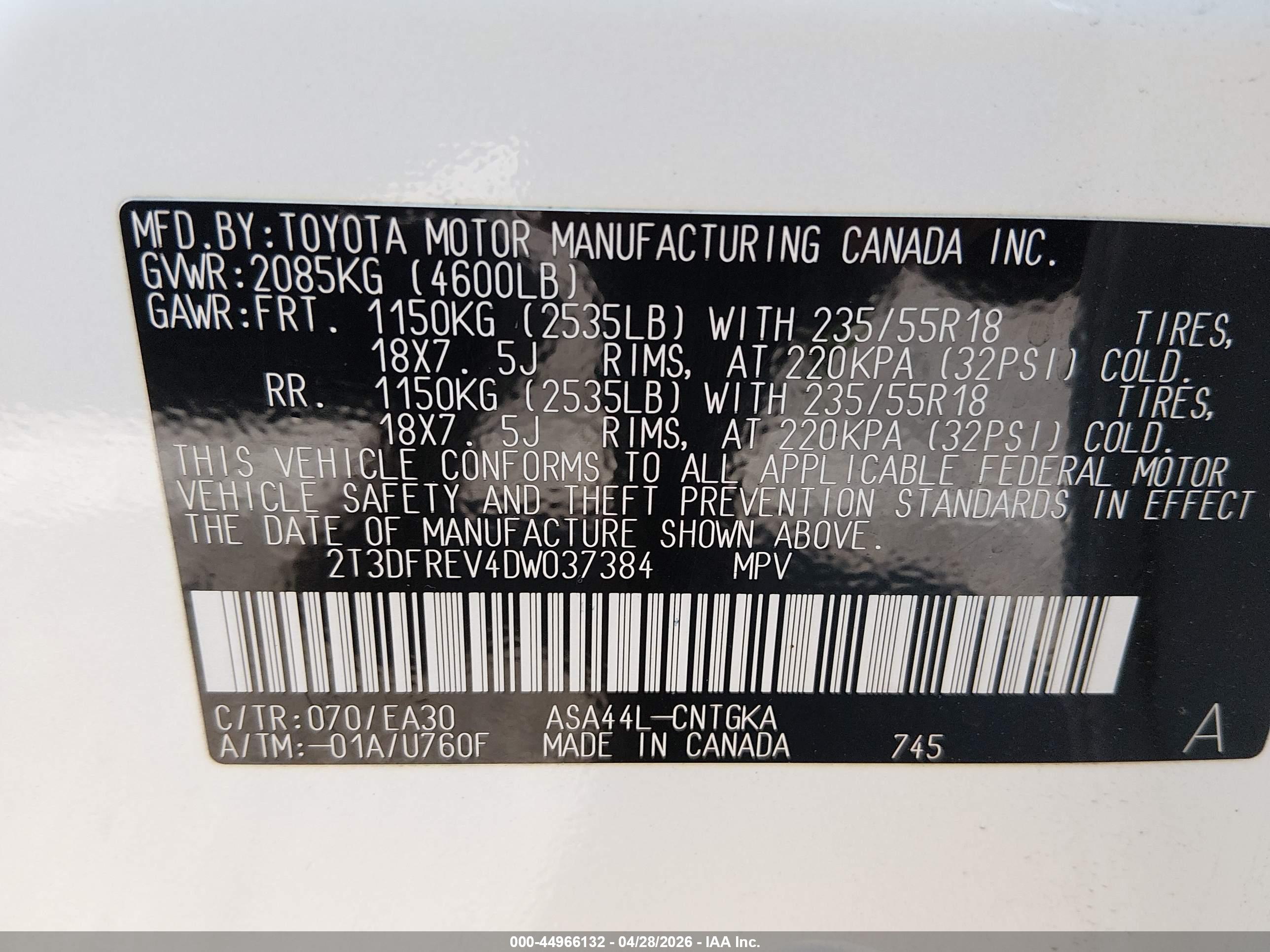 TOYOTA RAV4 image 9