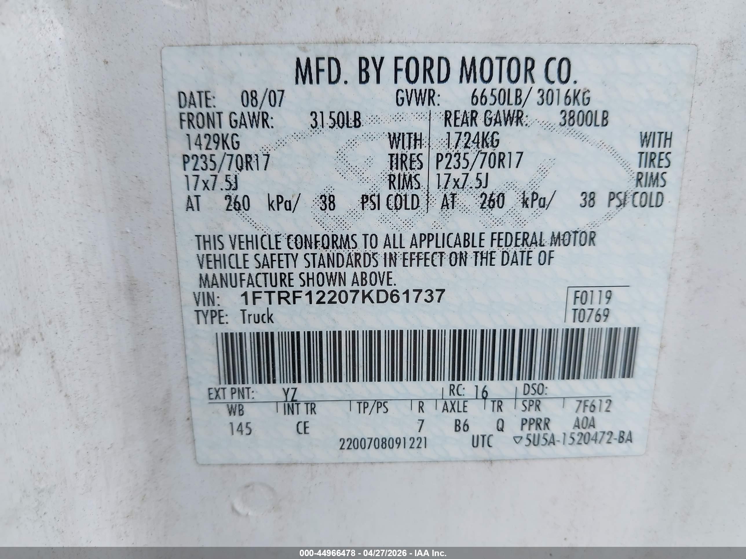 FORD F-150 image 9