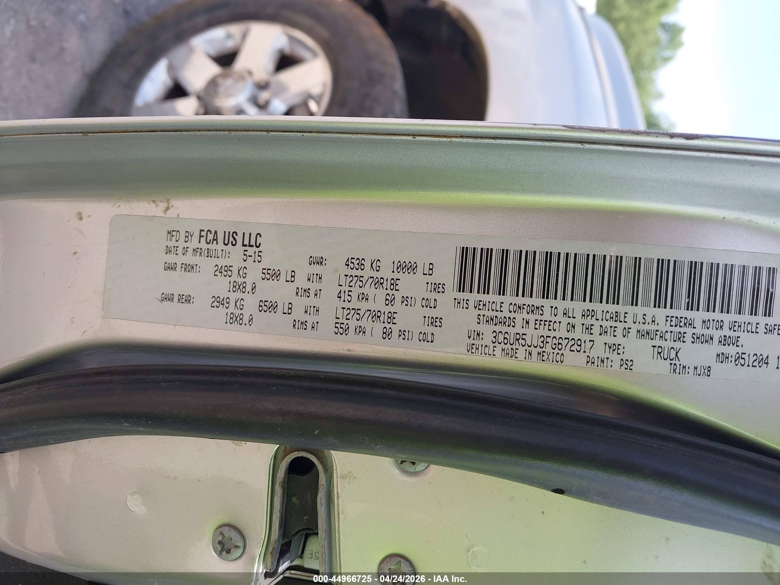 RAM 2500 image 9
