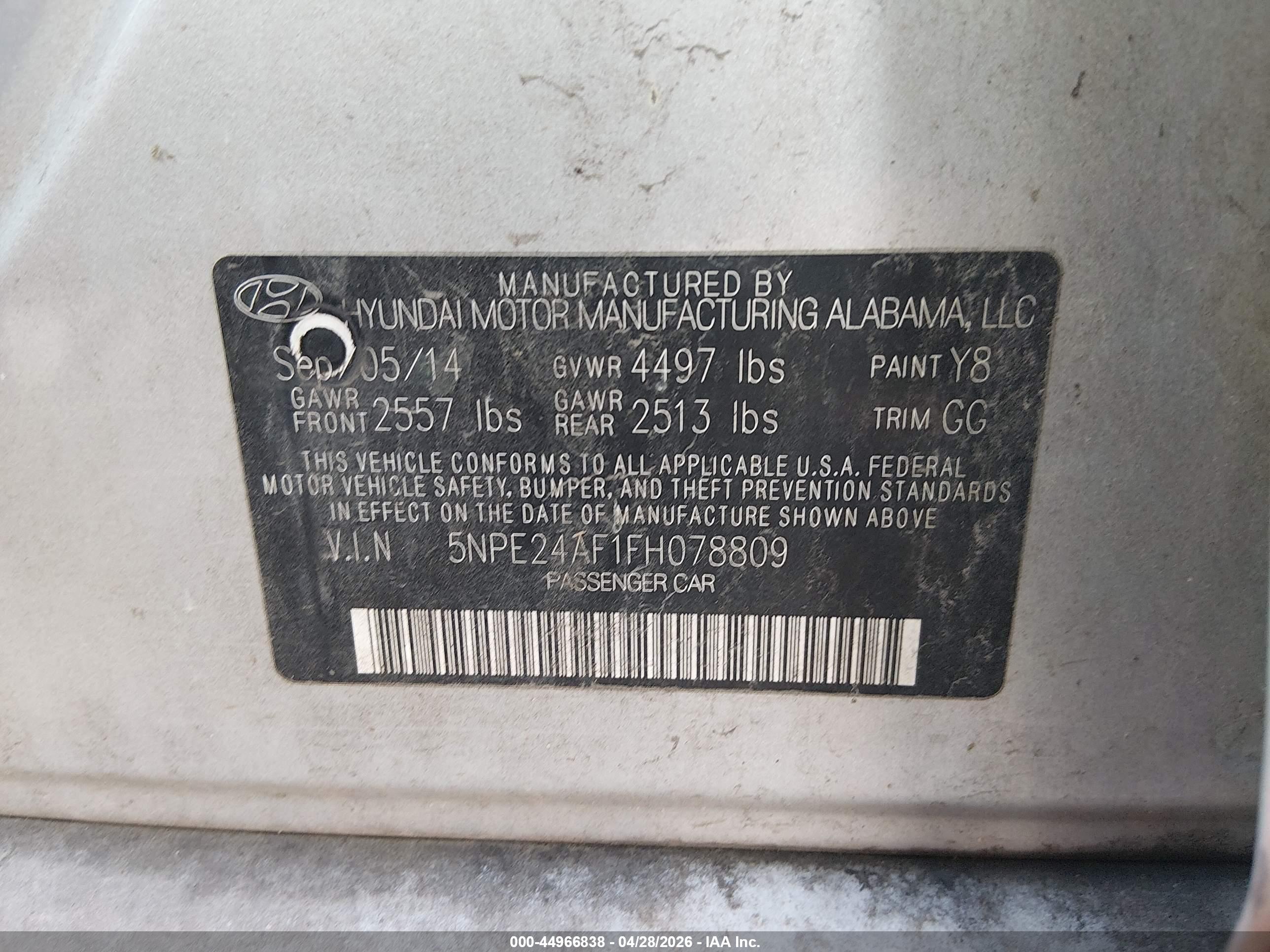 HYUNDAI SONATA image 9