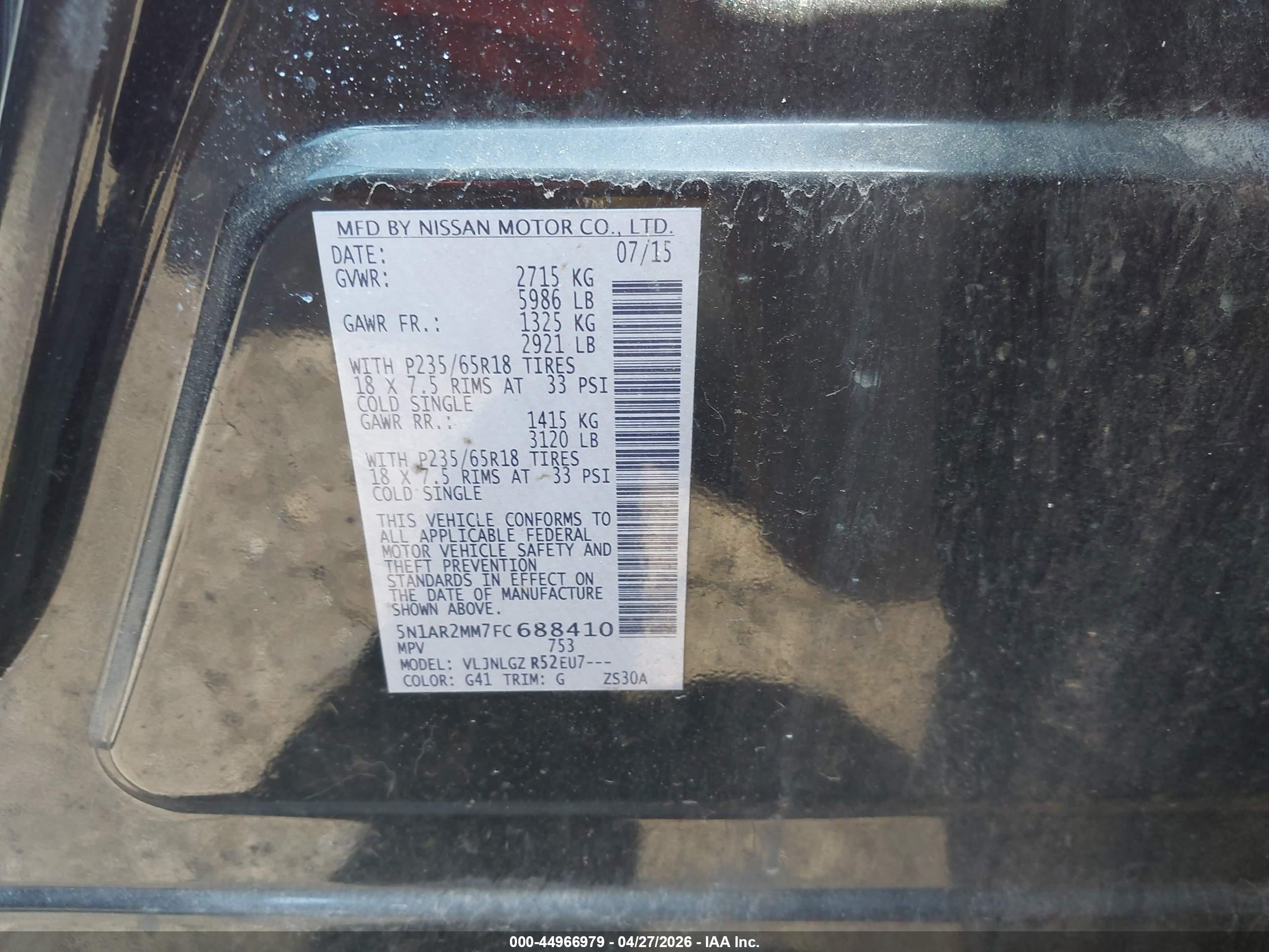 NISSAN PATHFINDER image 9