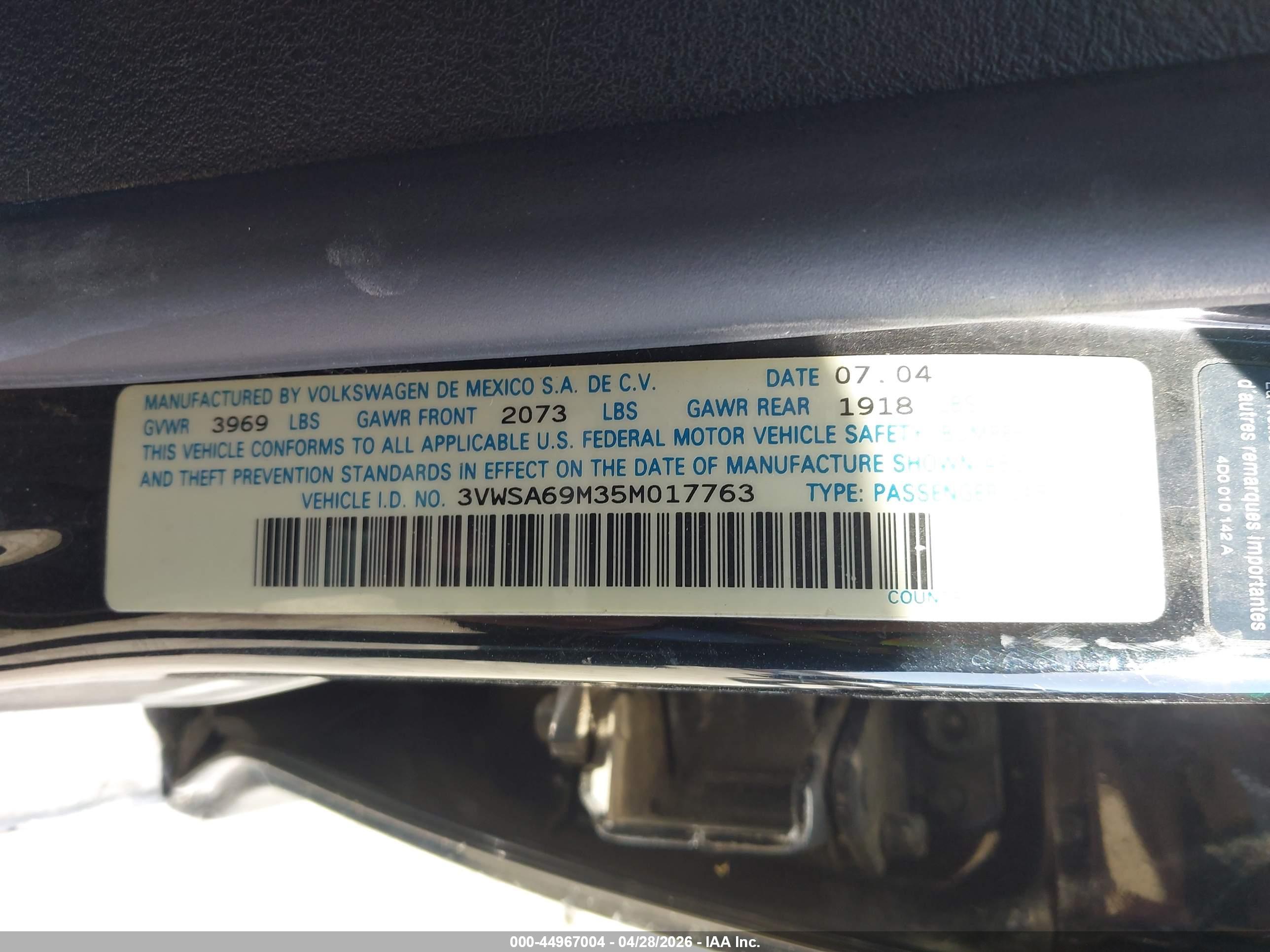 VOLKSWAGEN JETTA image 9