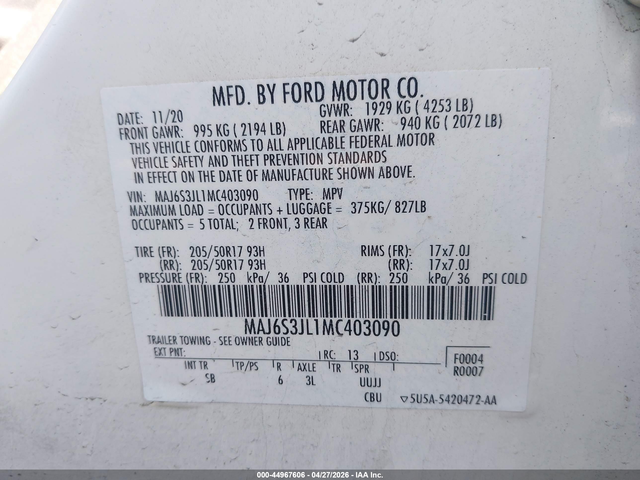 FORD ECOSPORT image 9
