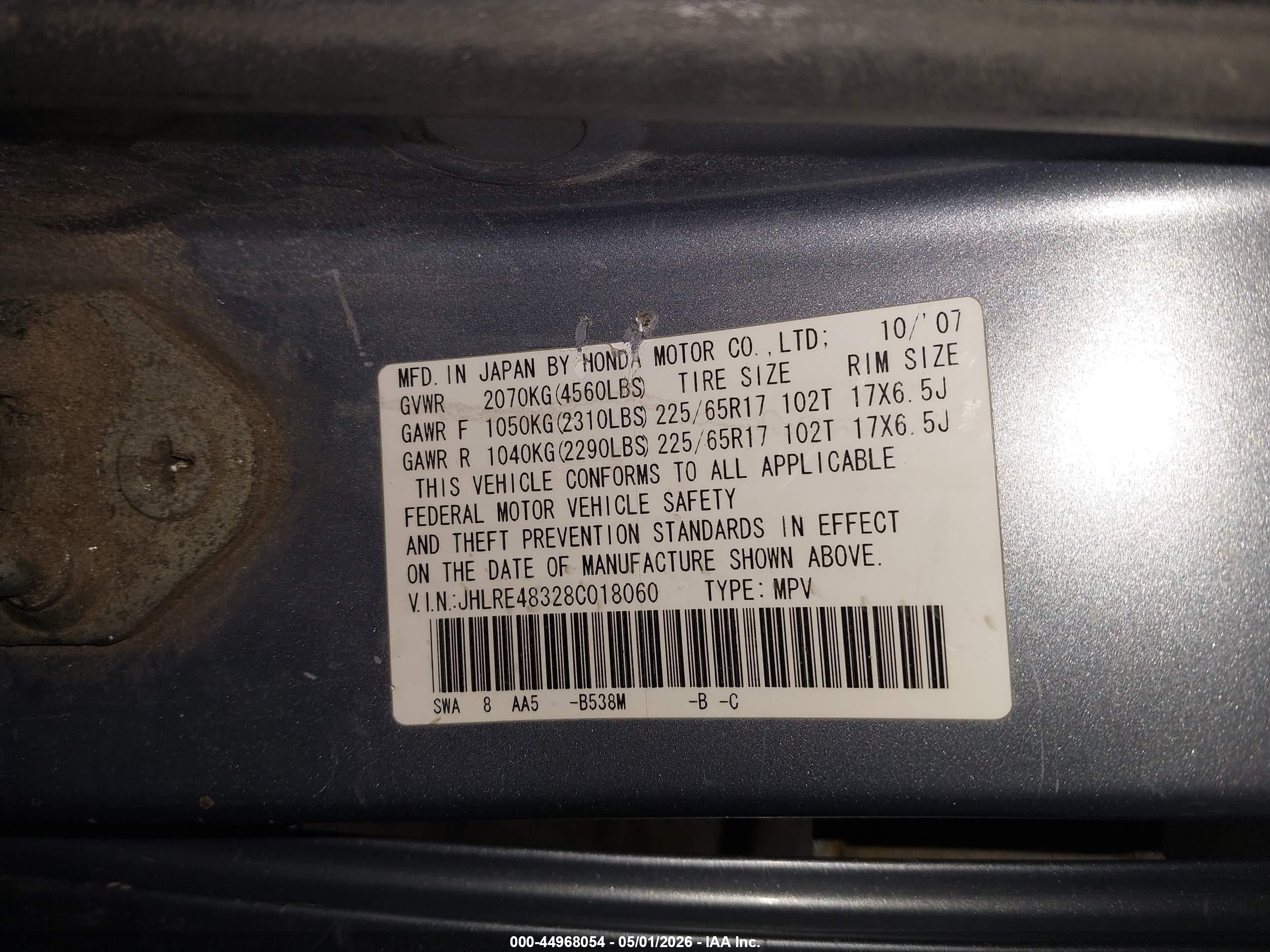 HONDA CR-V image 9