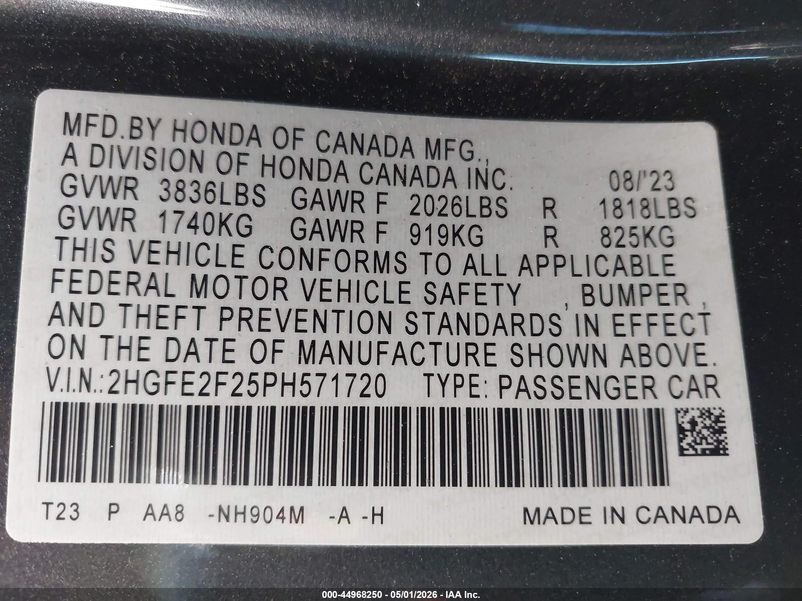 HONDA CIVIC image 9