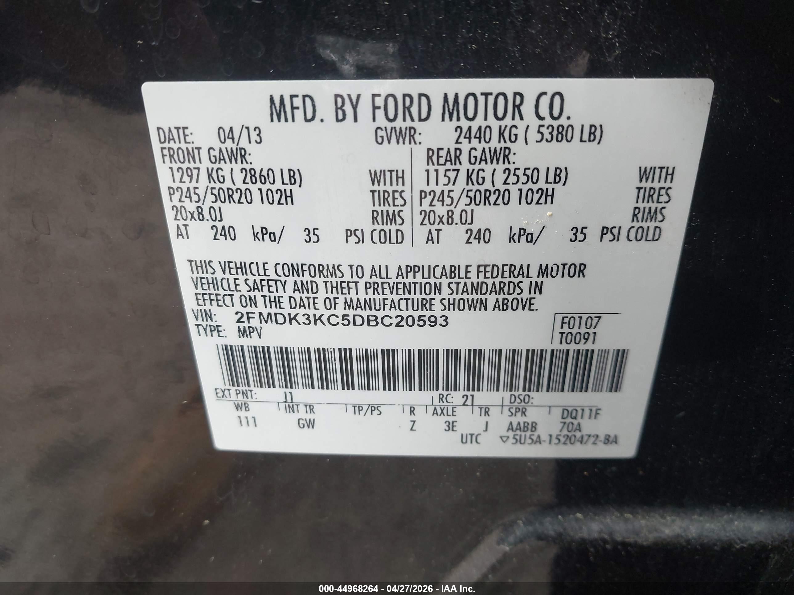 FORD EDGE image 9