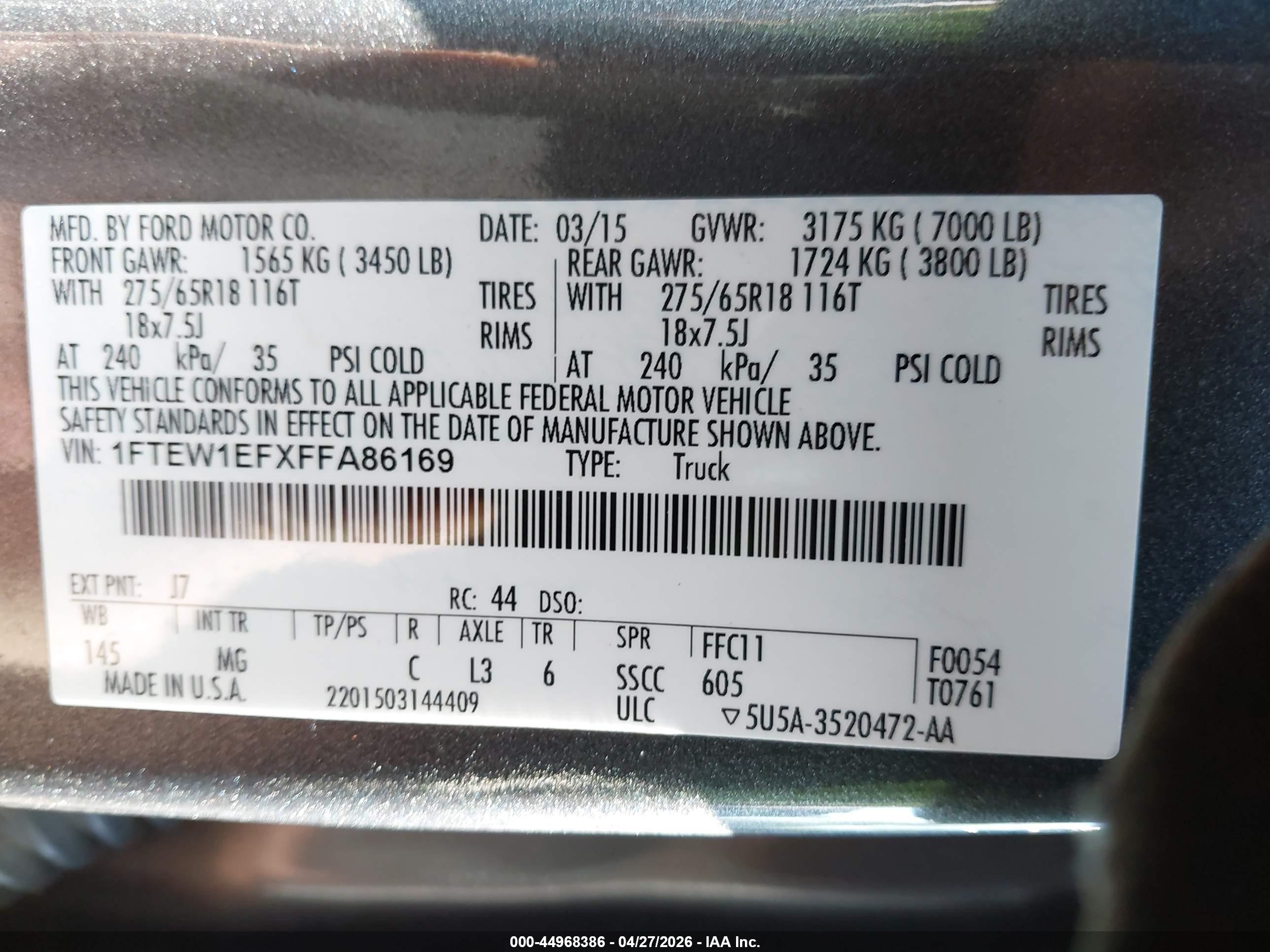 FORD F-150 image 9