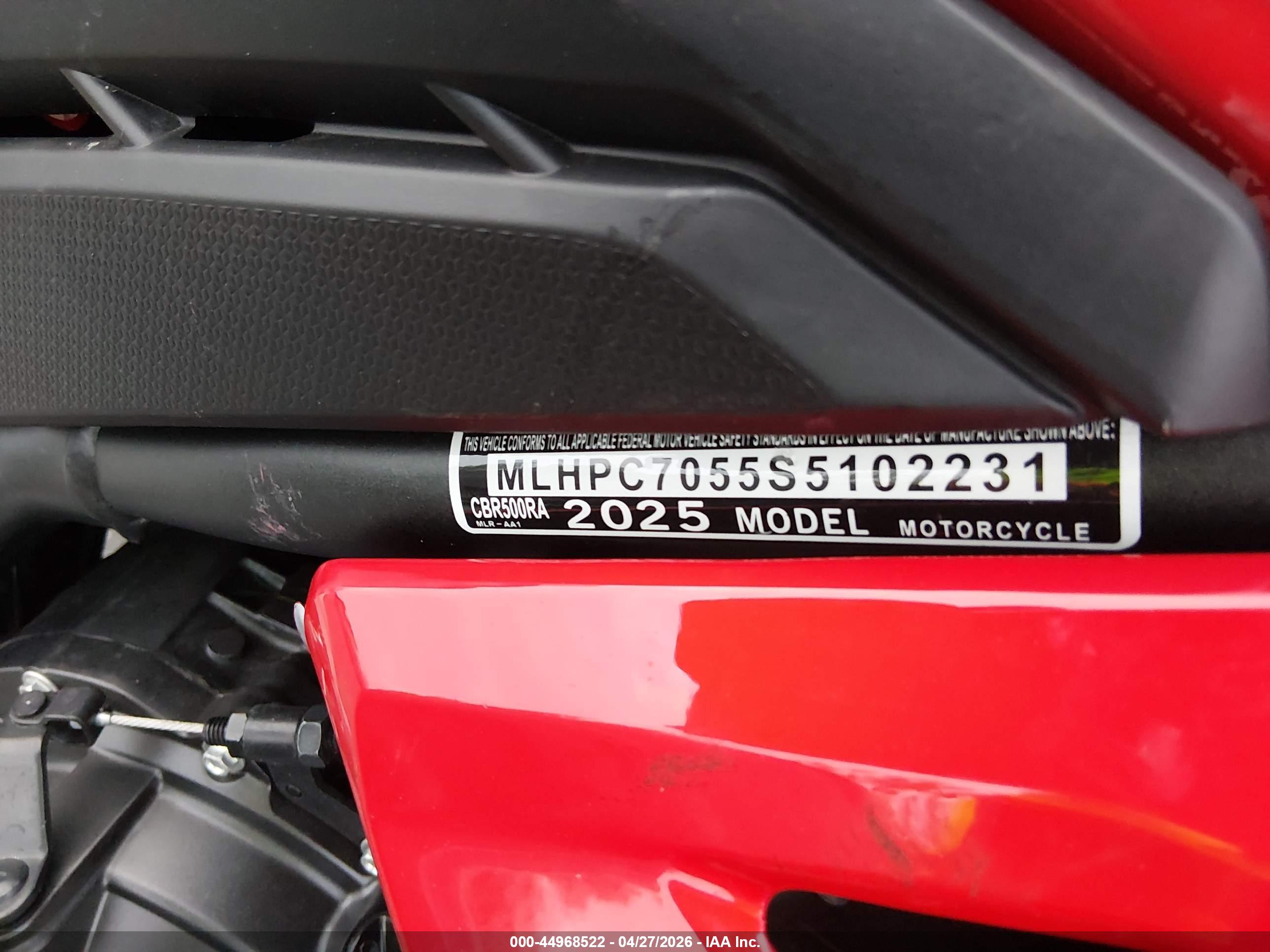 HONDA CBR500 image 10