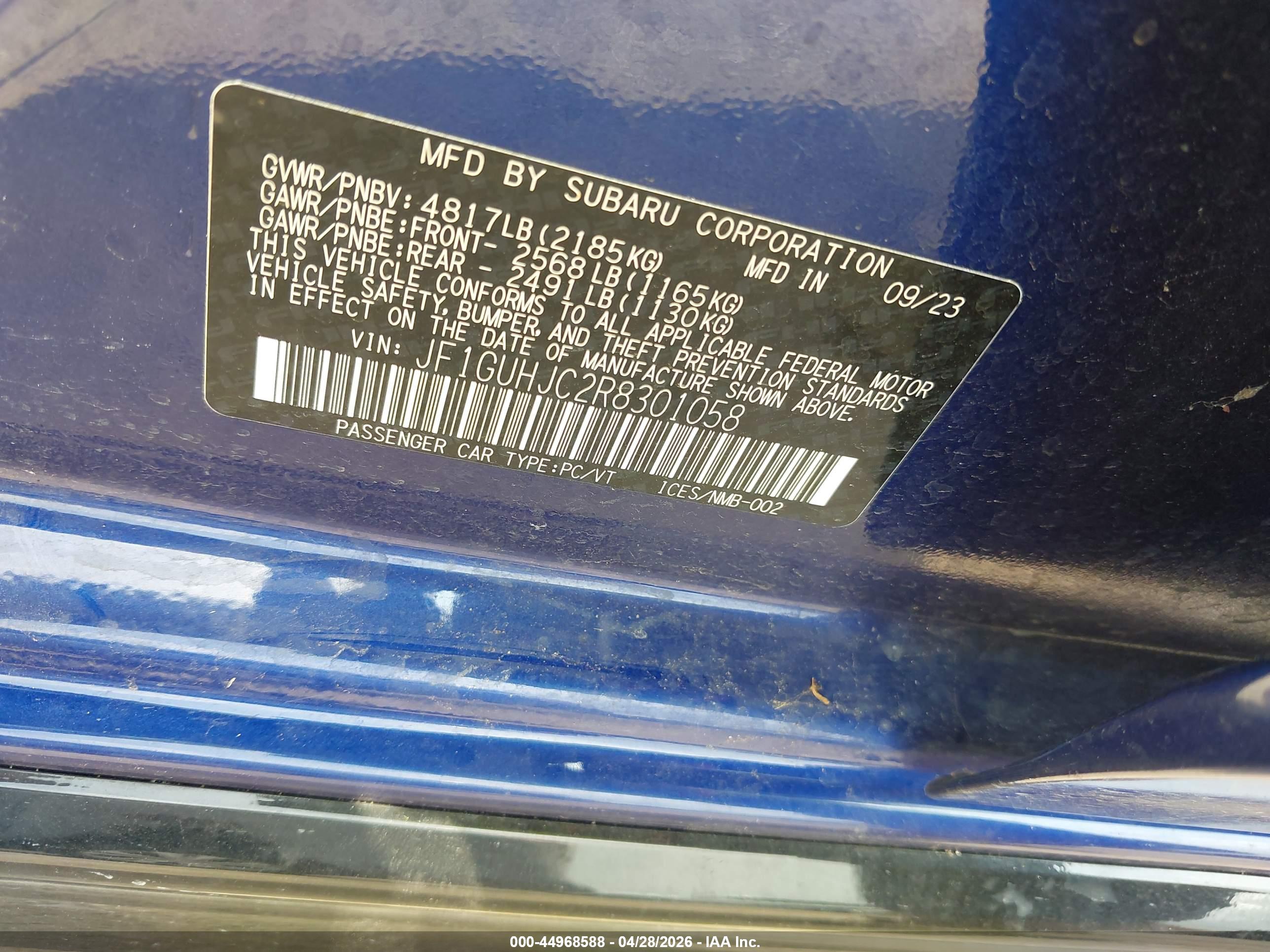 SUBARU IMPREZA image 9