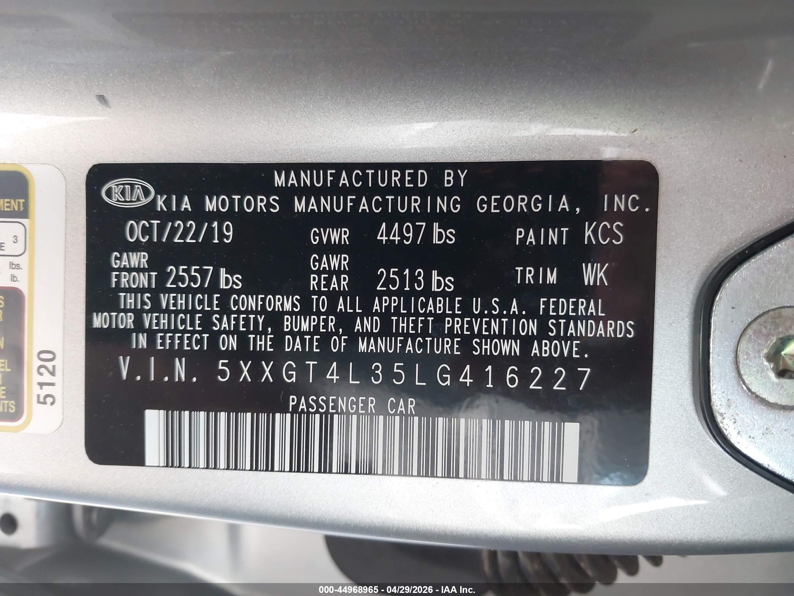 KIA OPTIMA image 9
