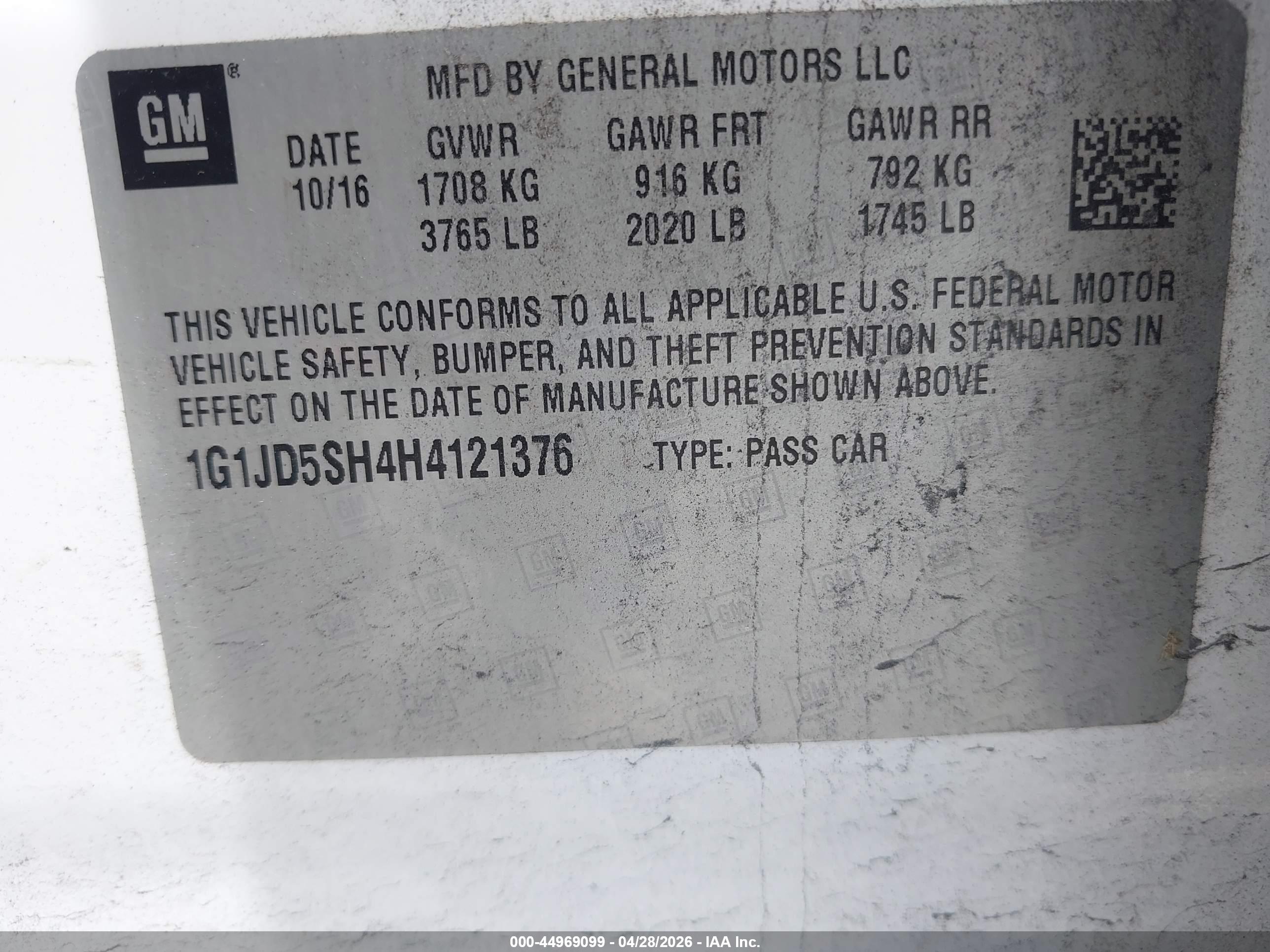 CHEVROLET SONIC image 9