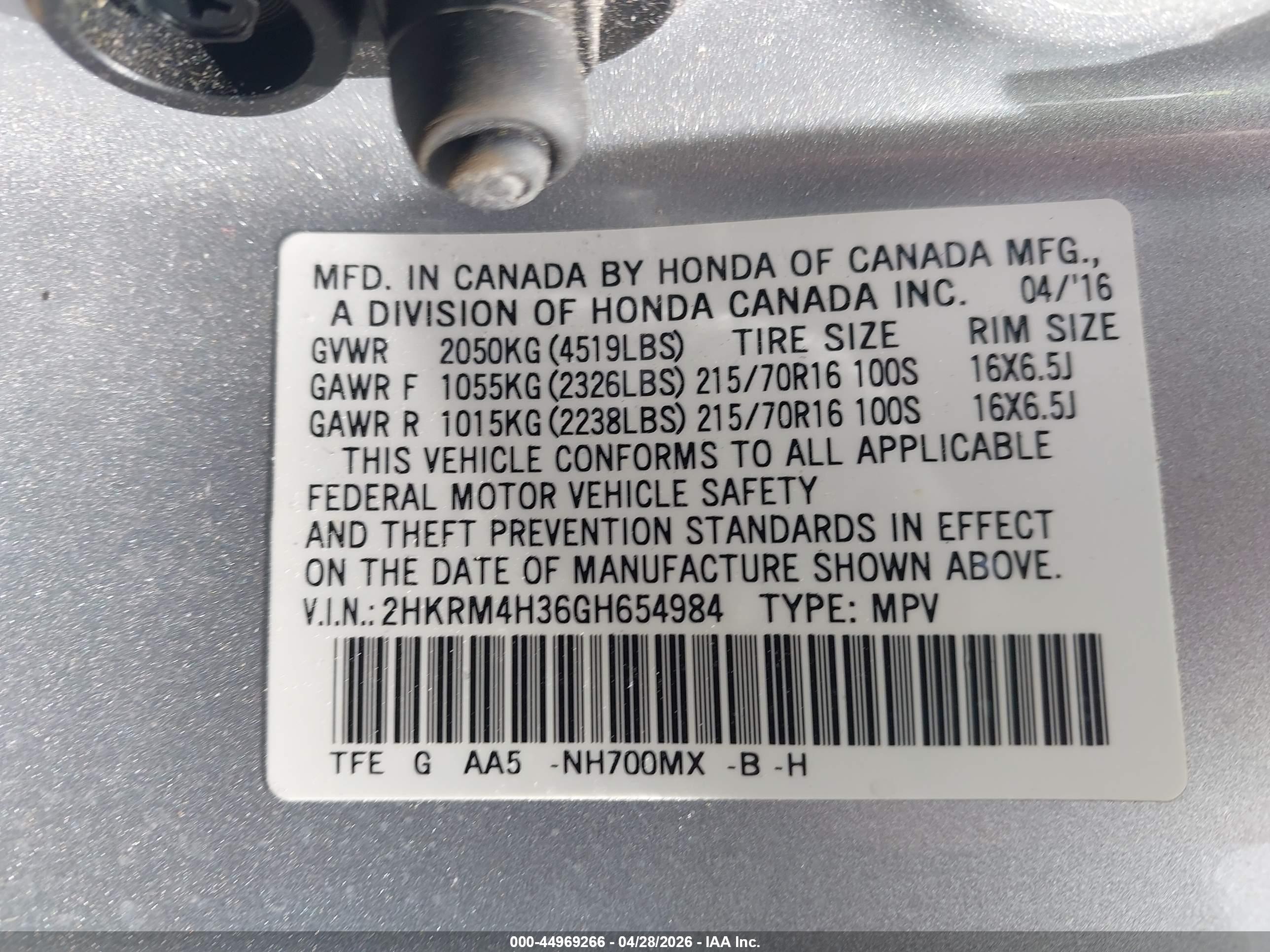 HONDA CR-V image 9