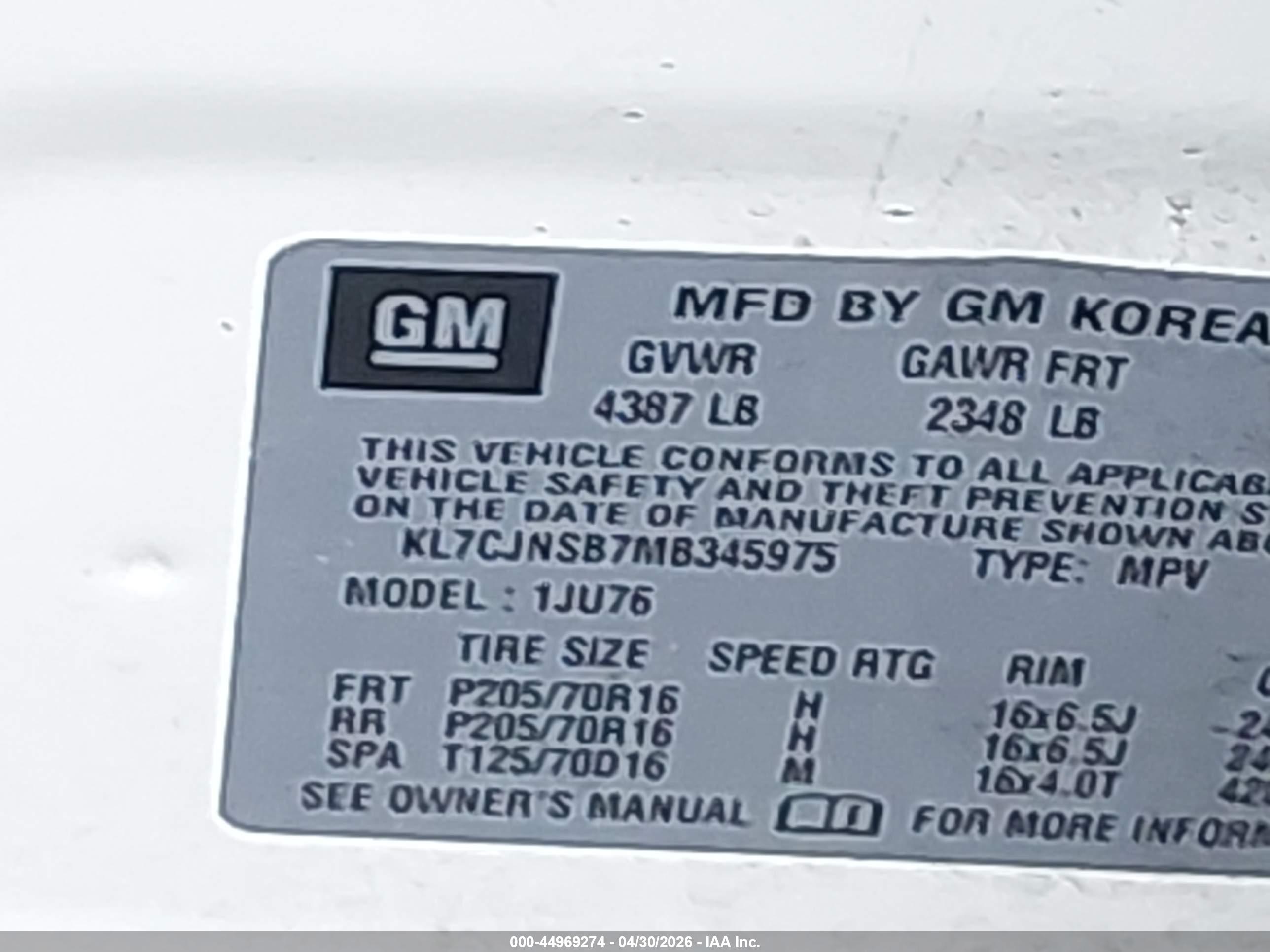 CHEVROLET TRAX image 9