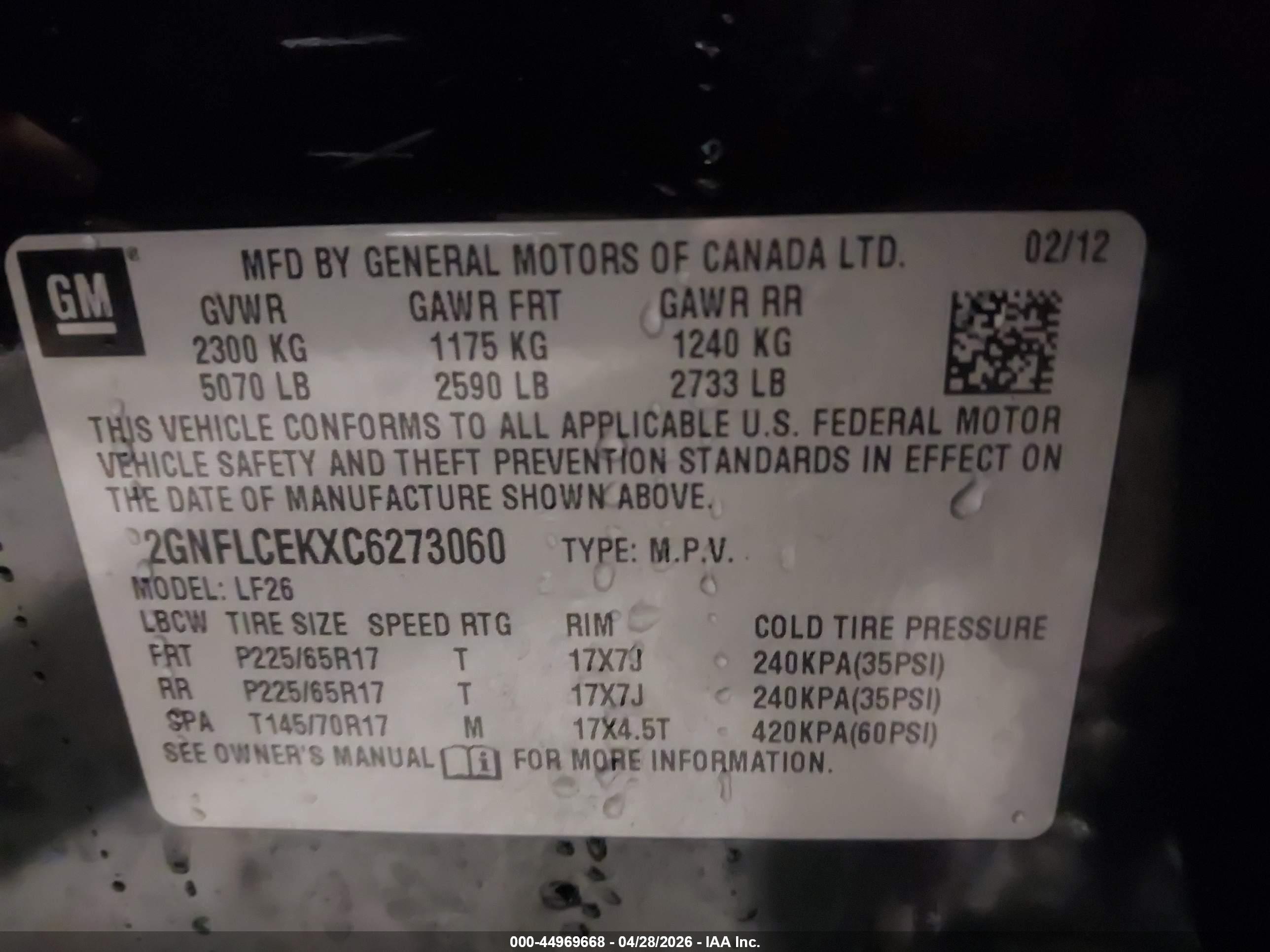 CHEVROLET EQUINOX image 9