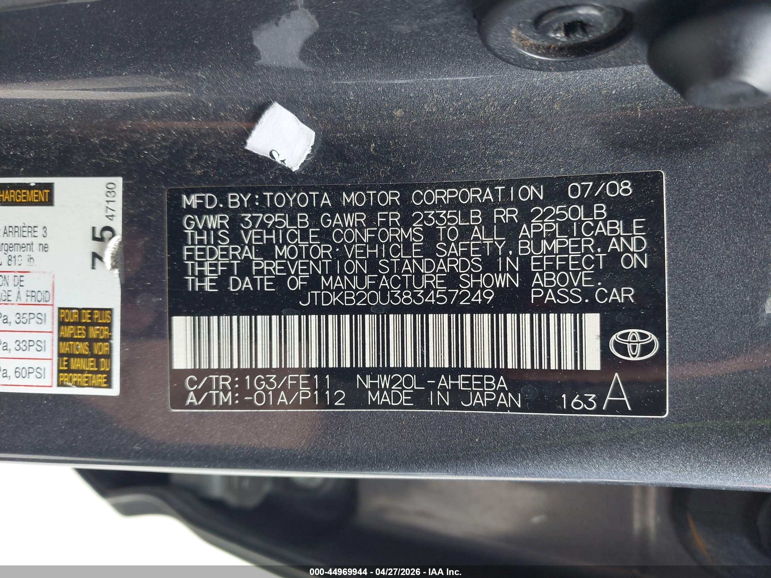 TOYOTA PRIUS image 9