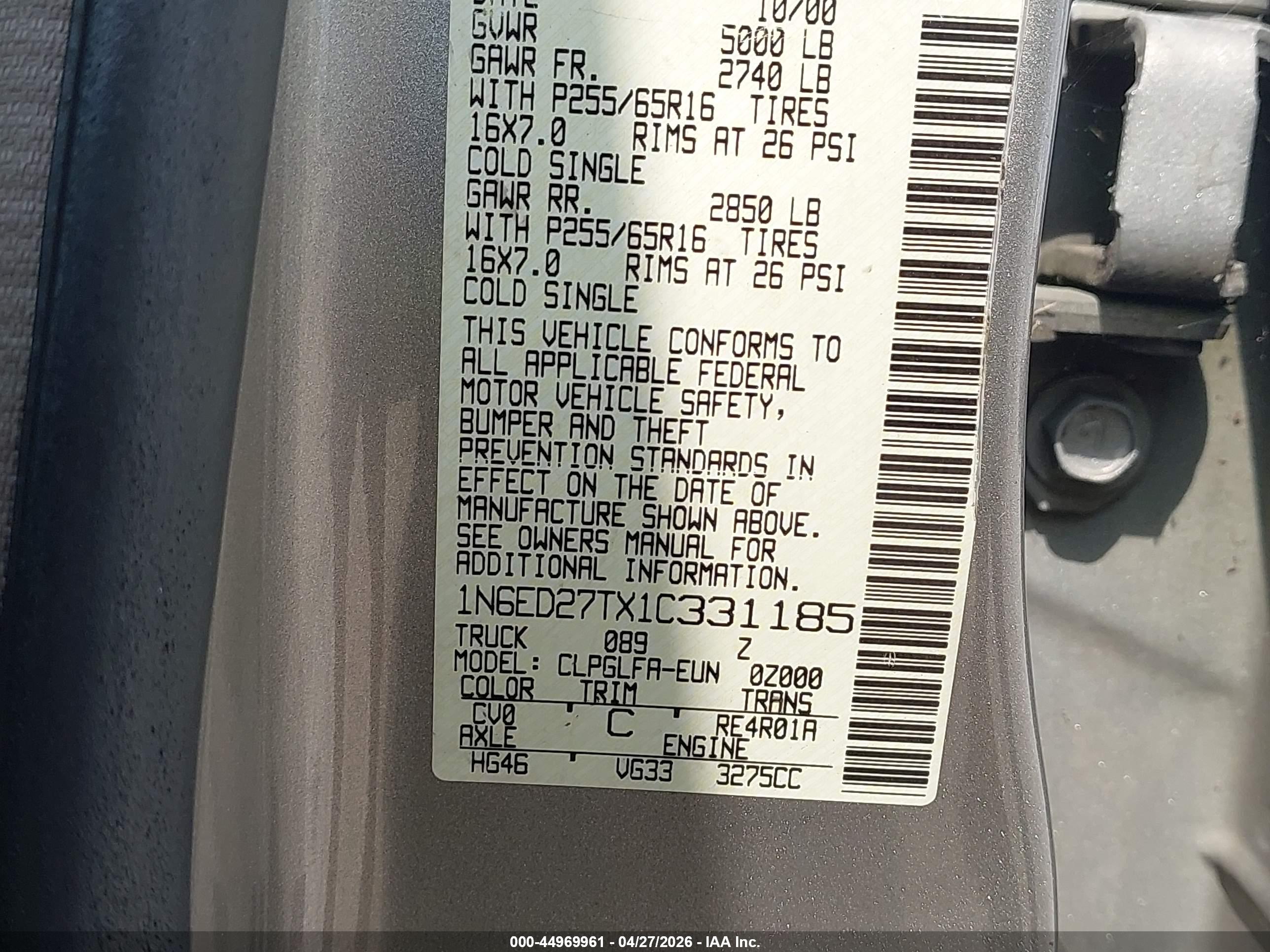 NISSAN FRONTIER image 9
