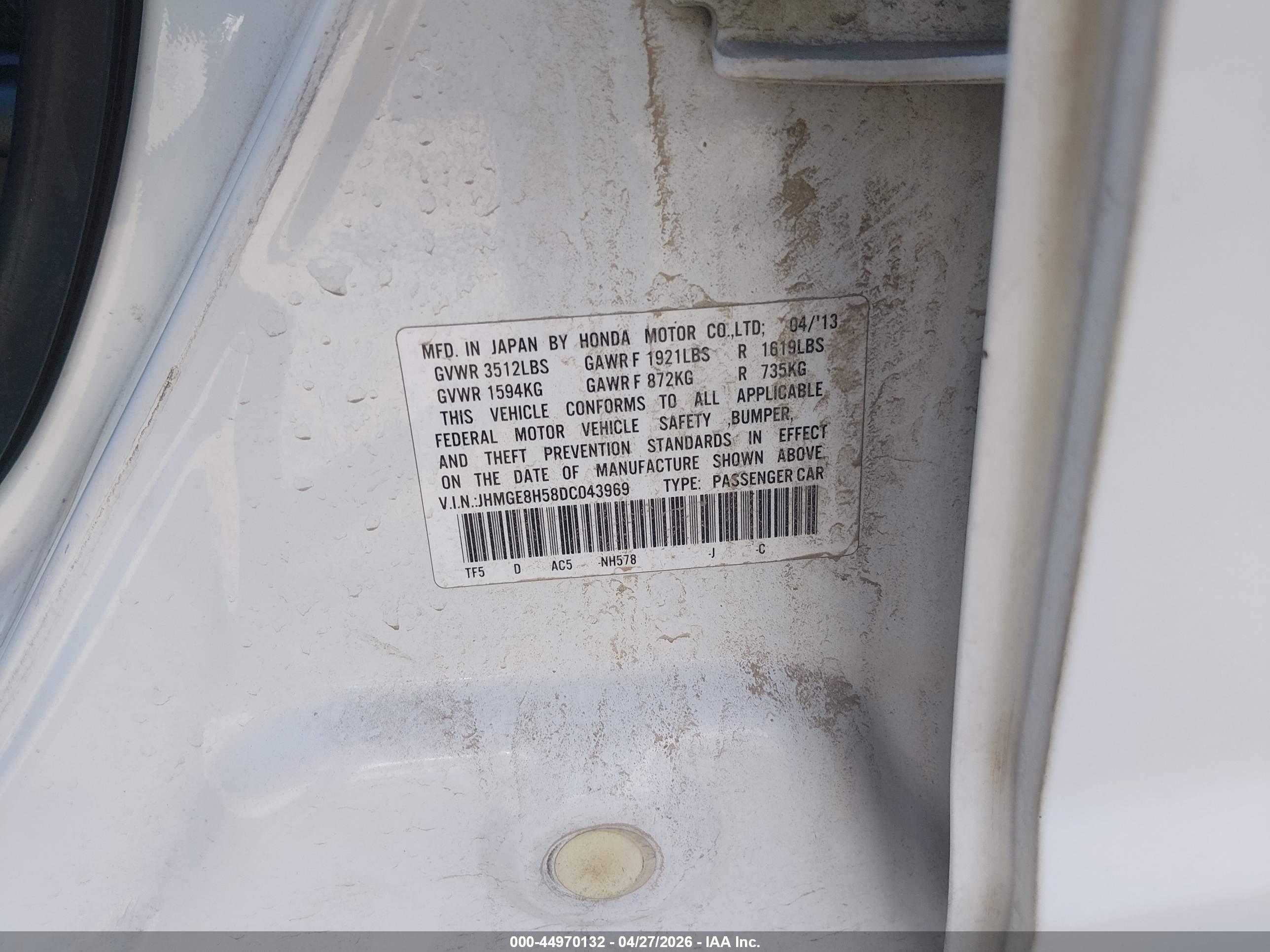 HONDA FIT image 9