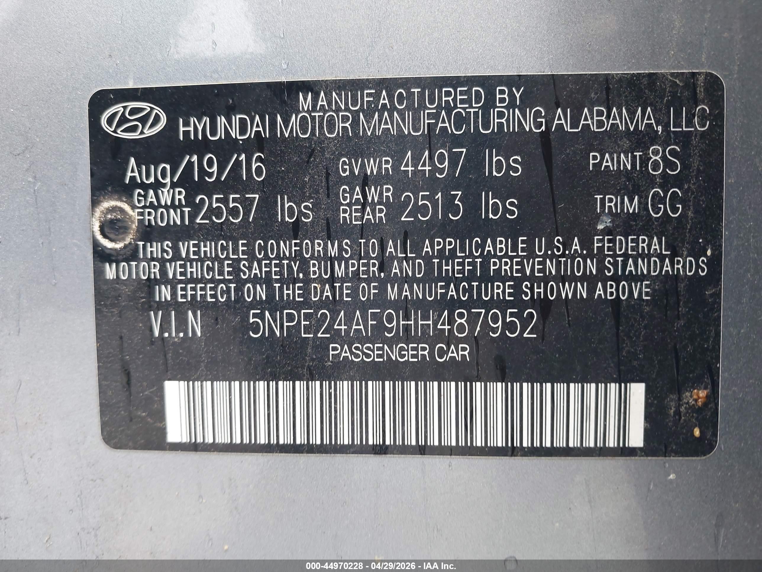 HYUNDAI SONATA image 9