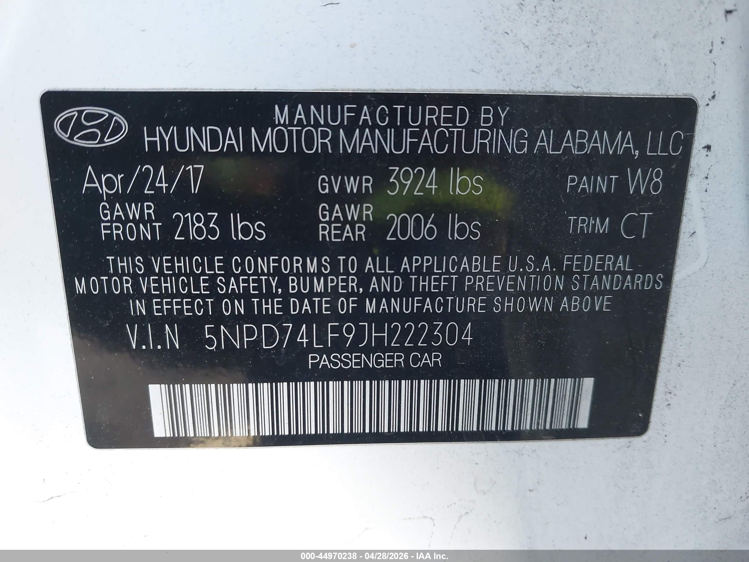 HYUNDAI ELANTRA image 9