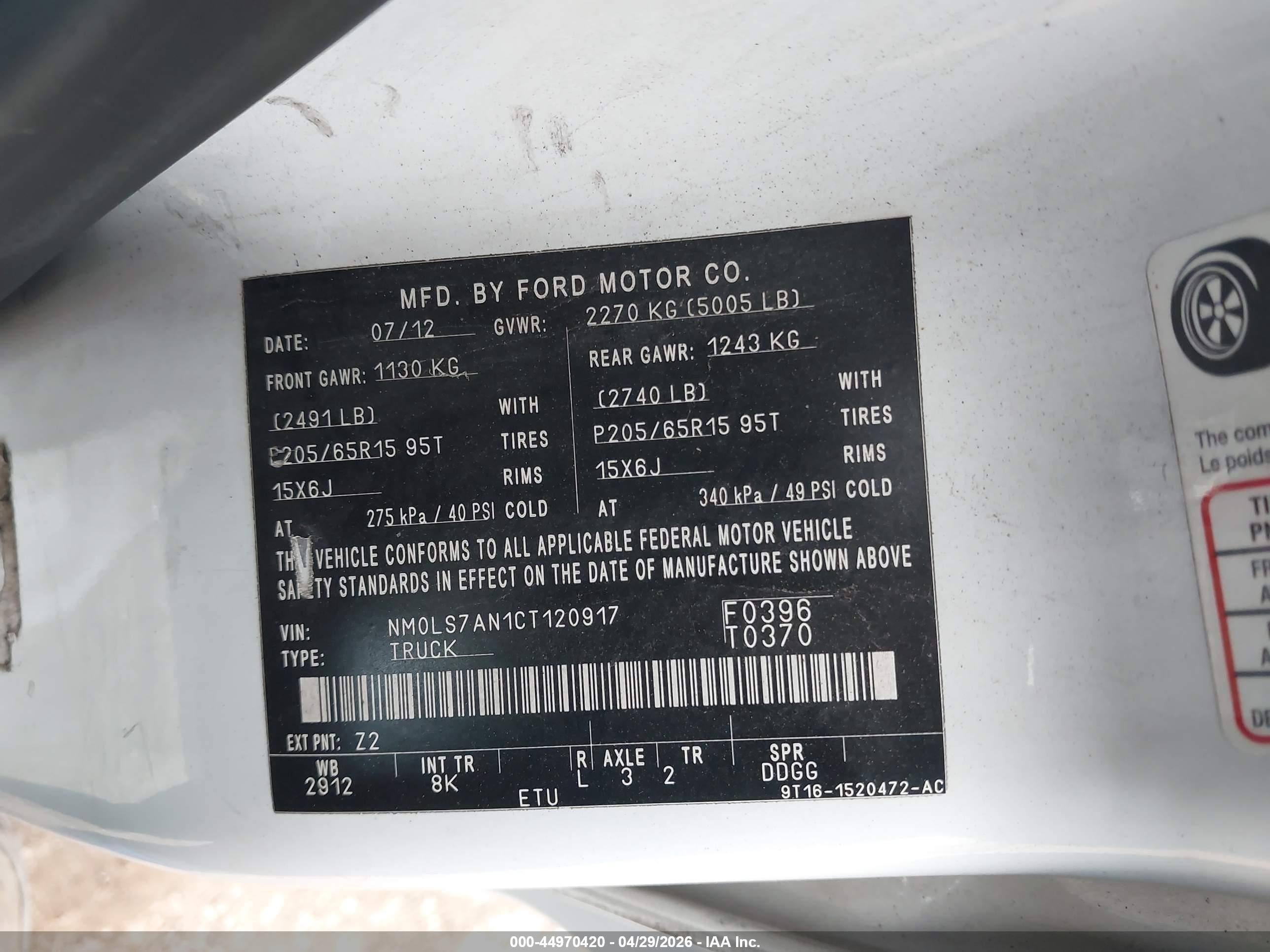 FORD TRANSIT image 9