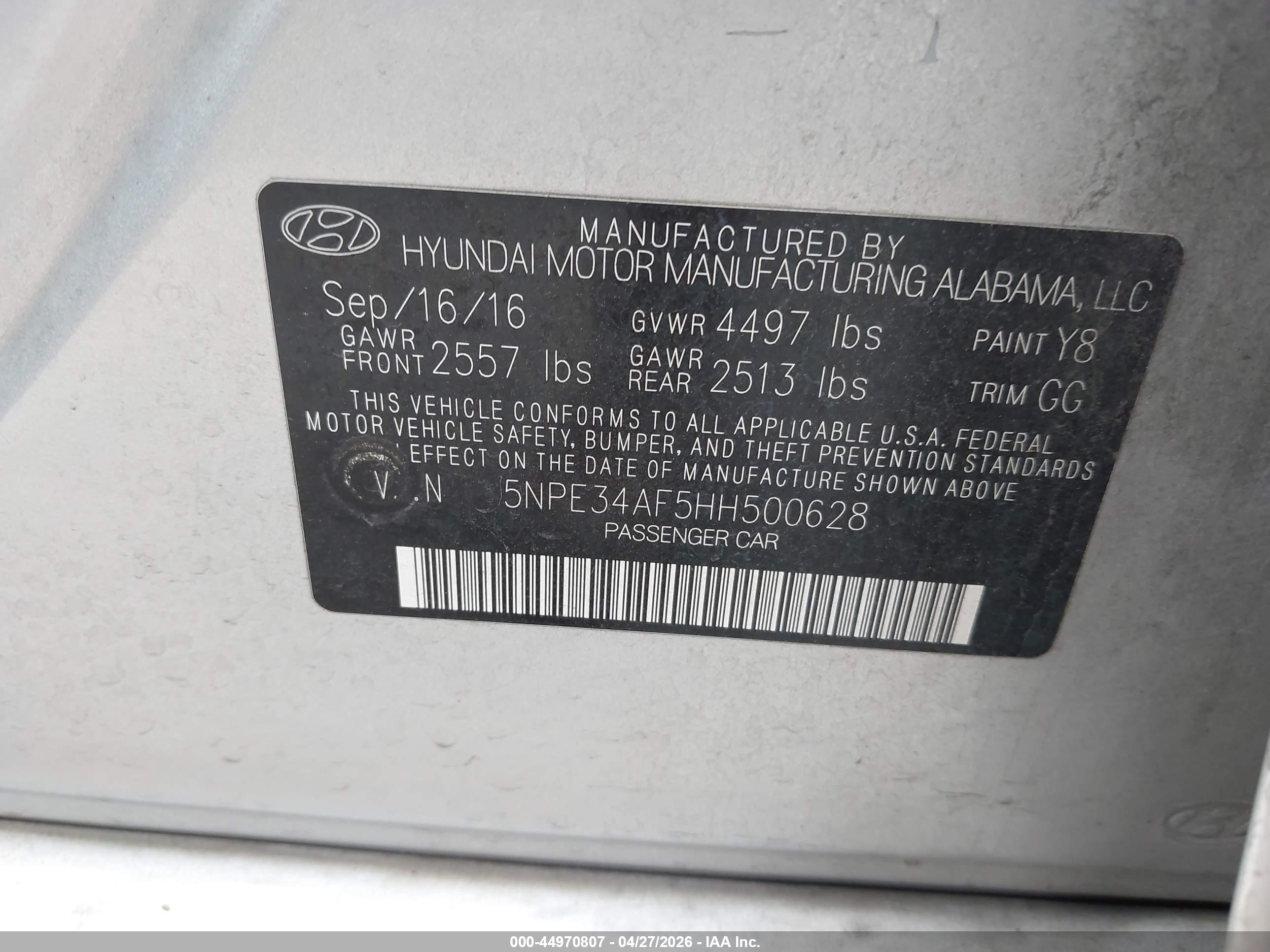 HYUNDAI SONATA image 9