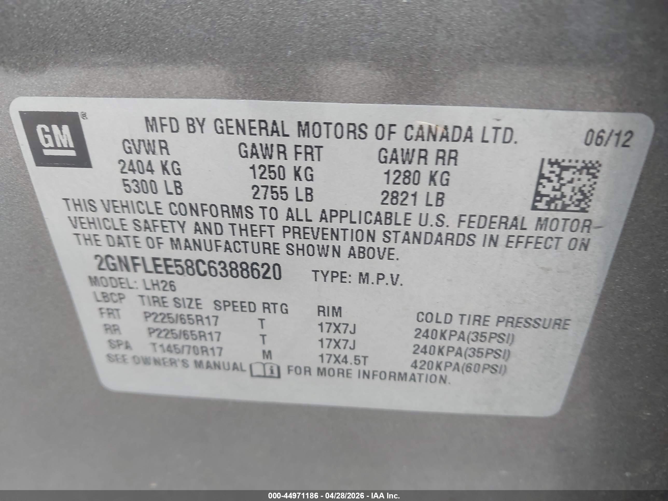 CHEVROLET EQUINOX image 9