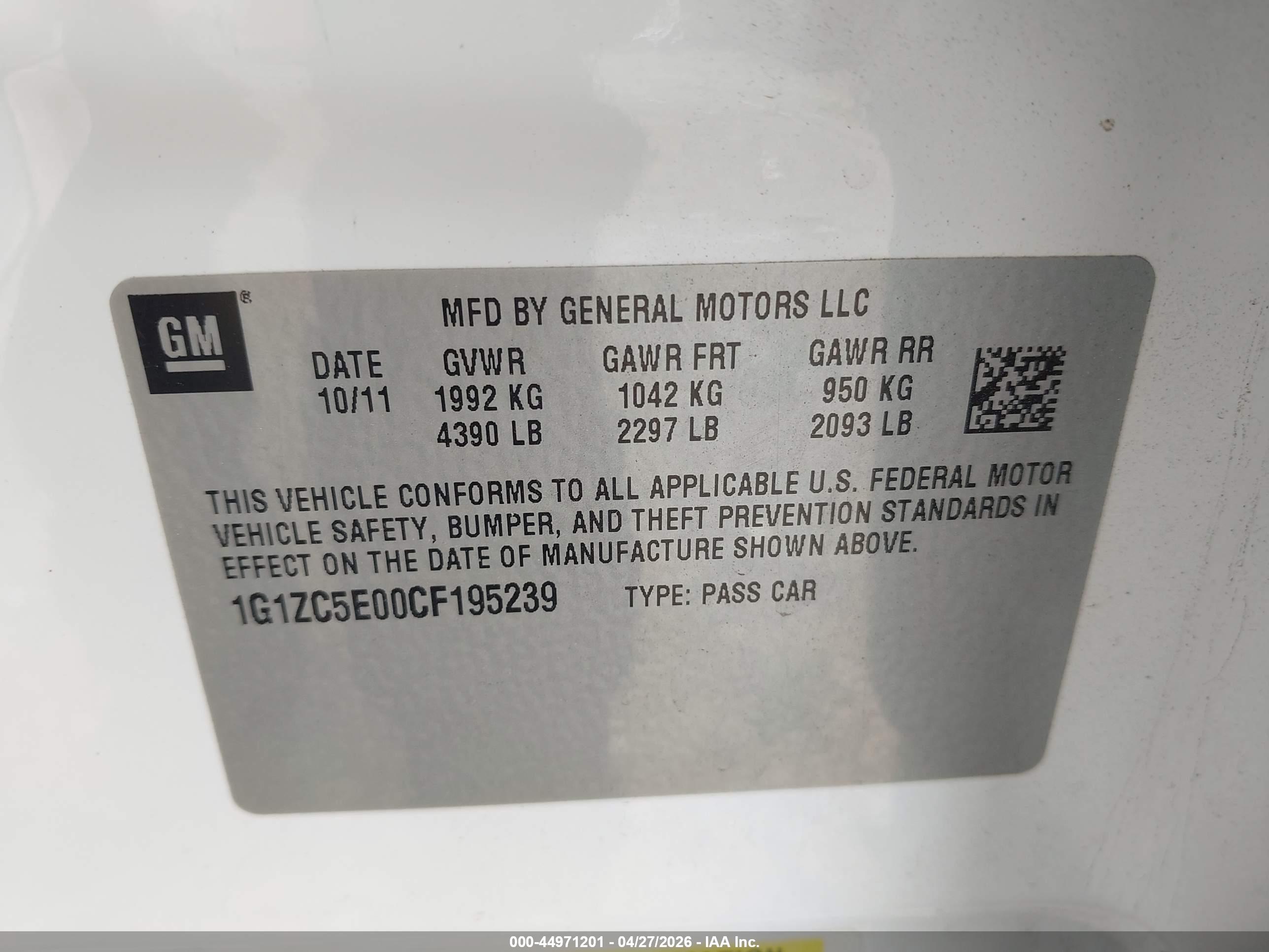 CHEVROLET MALIBU image 9