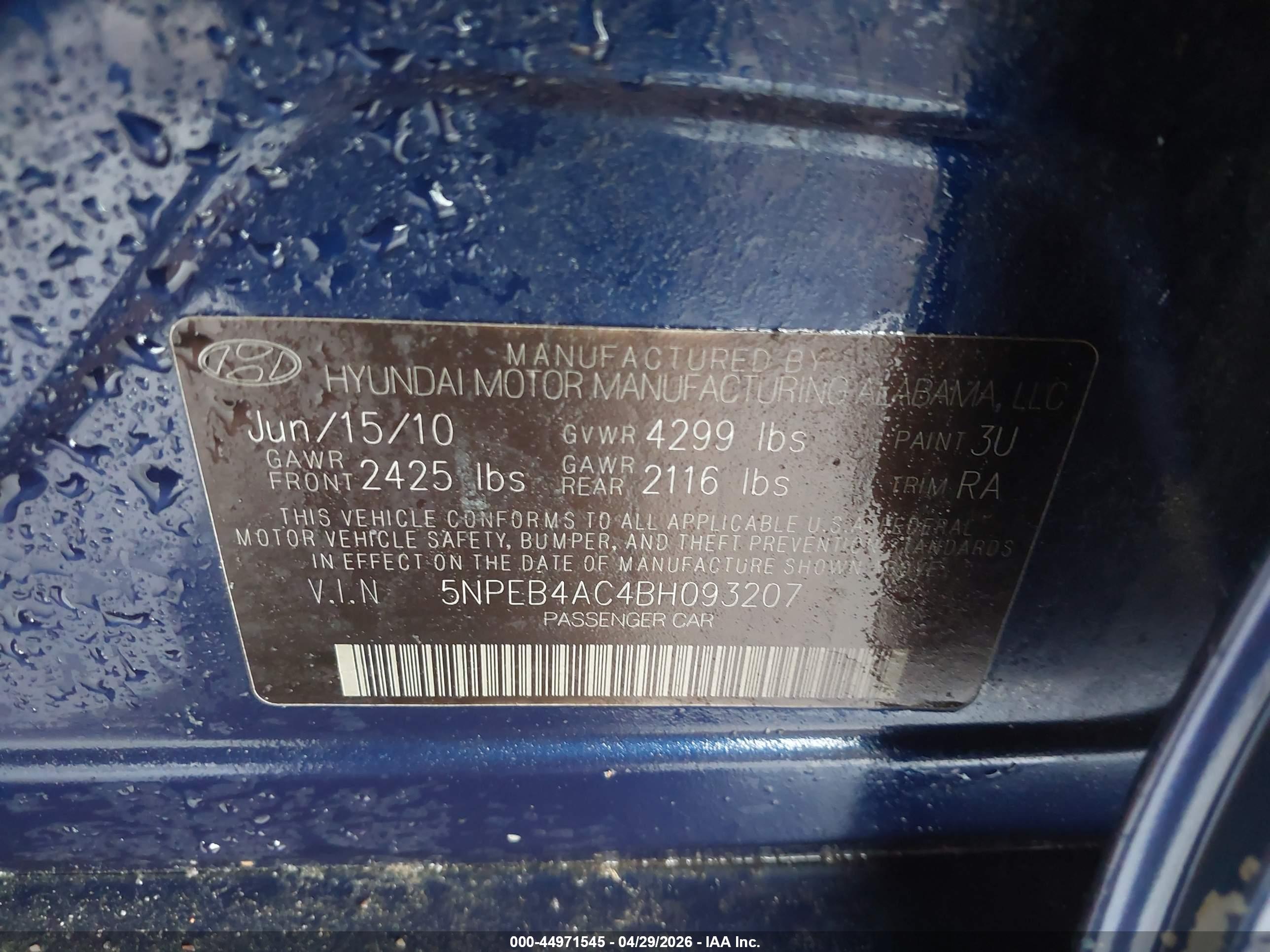 HYUNDAI SONATA image 9